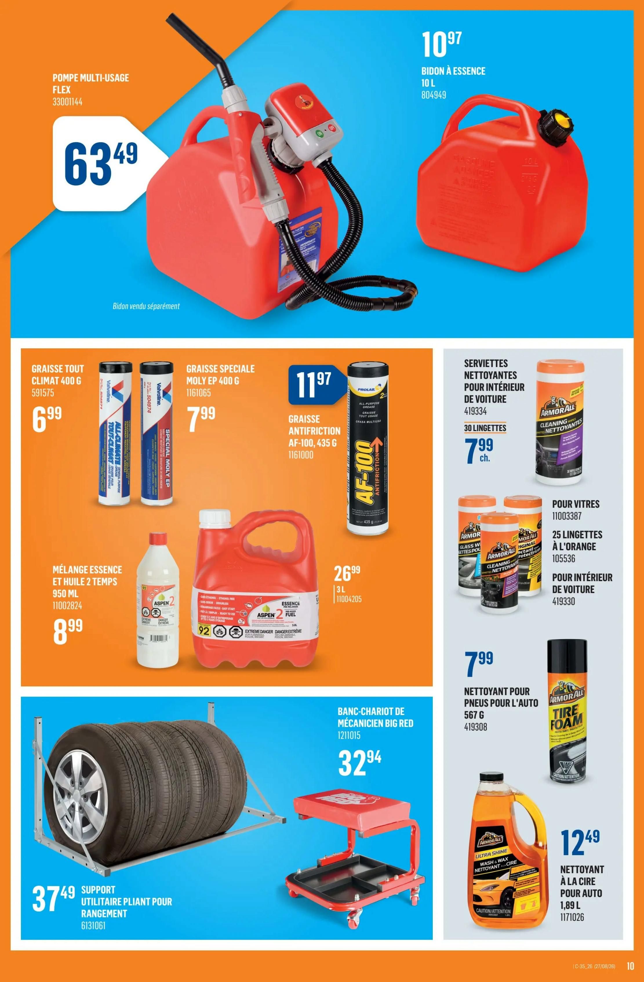 Canac Flyer August 27 to September 2