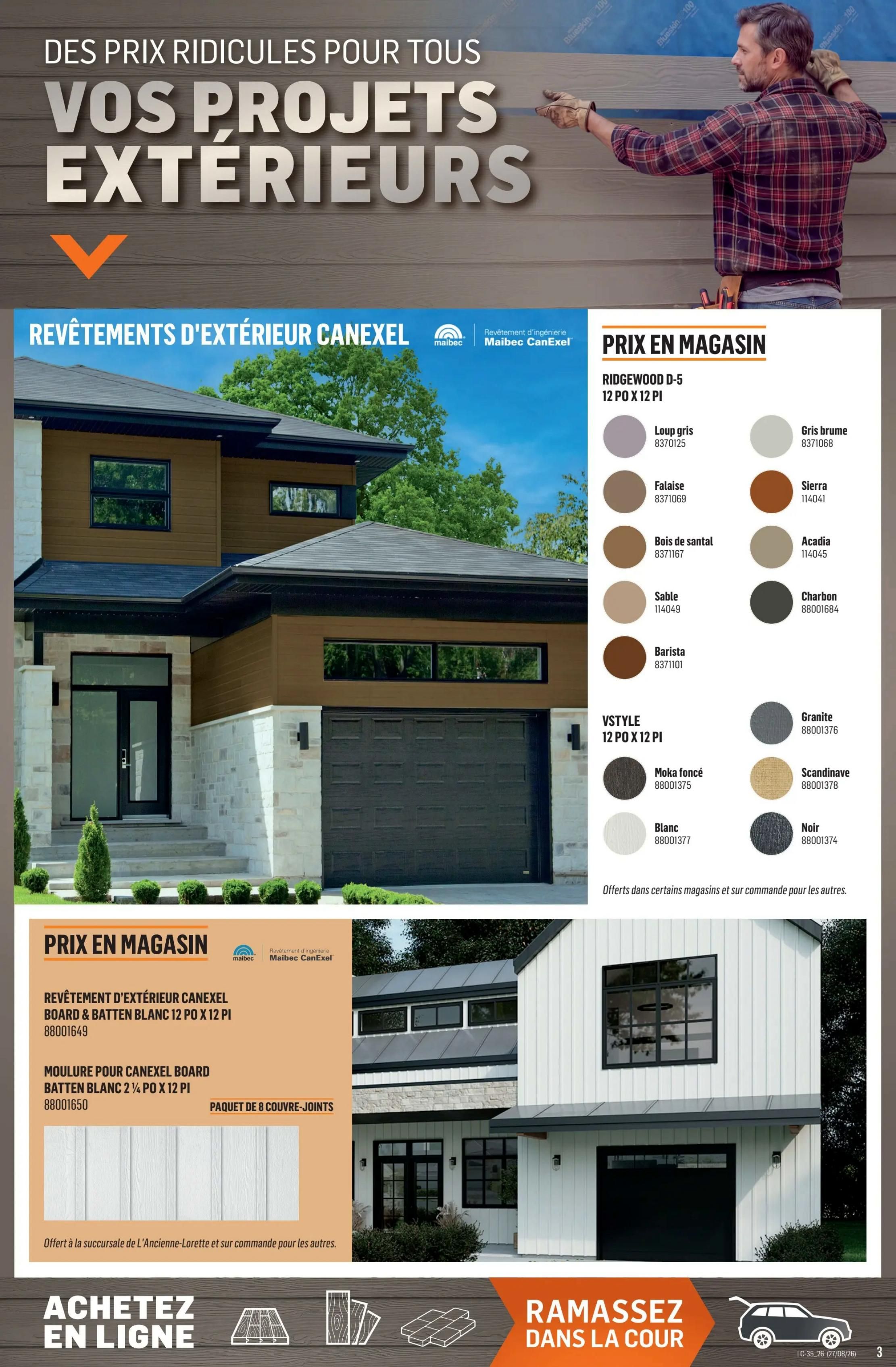 Canac Flyer August 27 to September 2