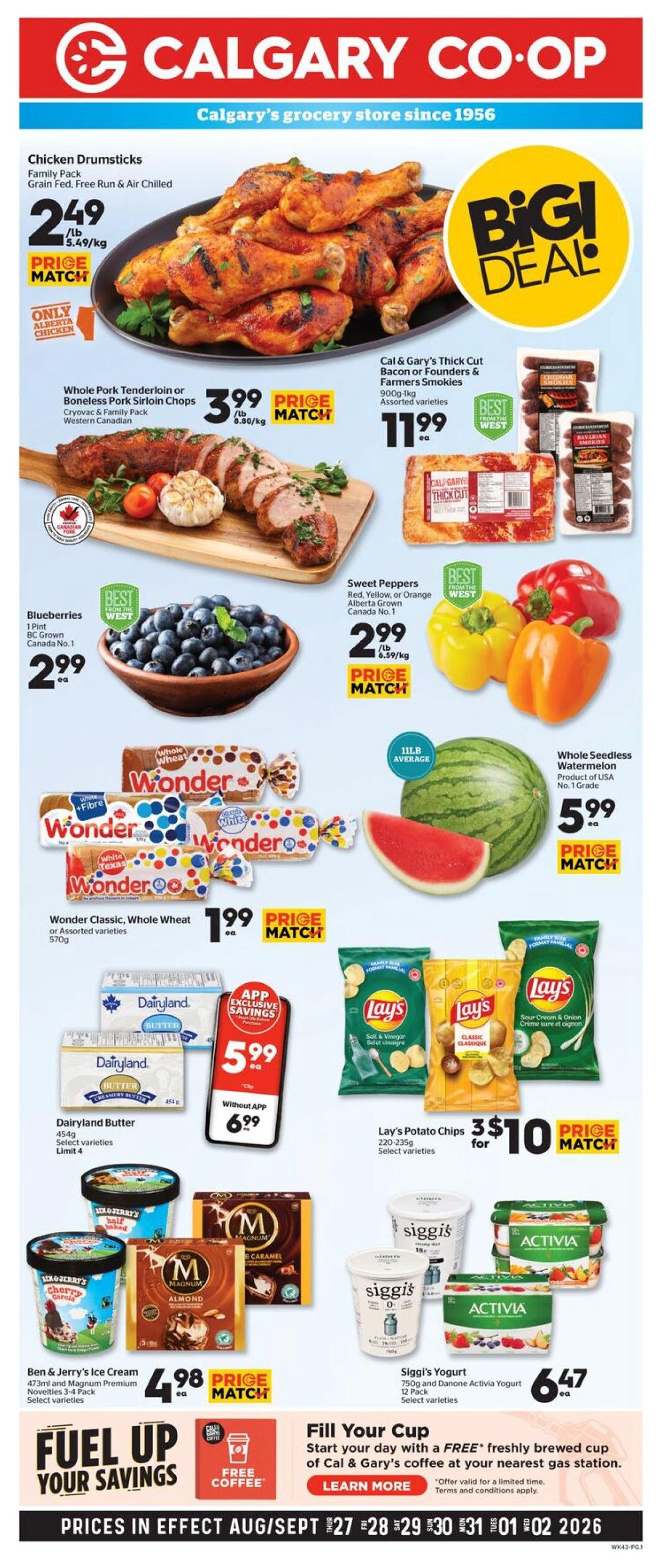 Calgary Co-op Flyer August 27 to September 2