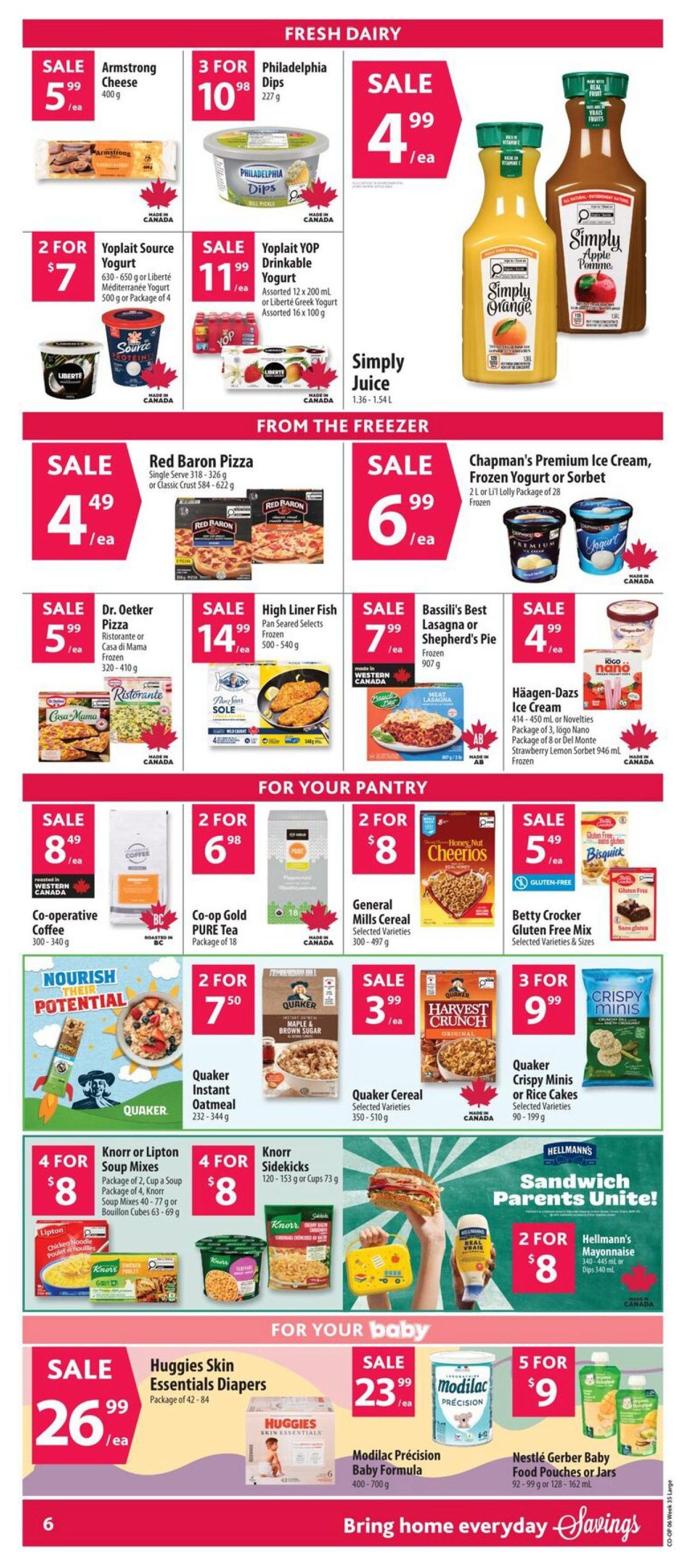 Co-op (West) Food Store Flyer August 27 to September 2