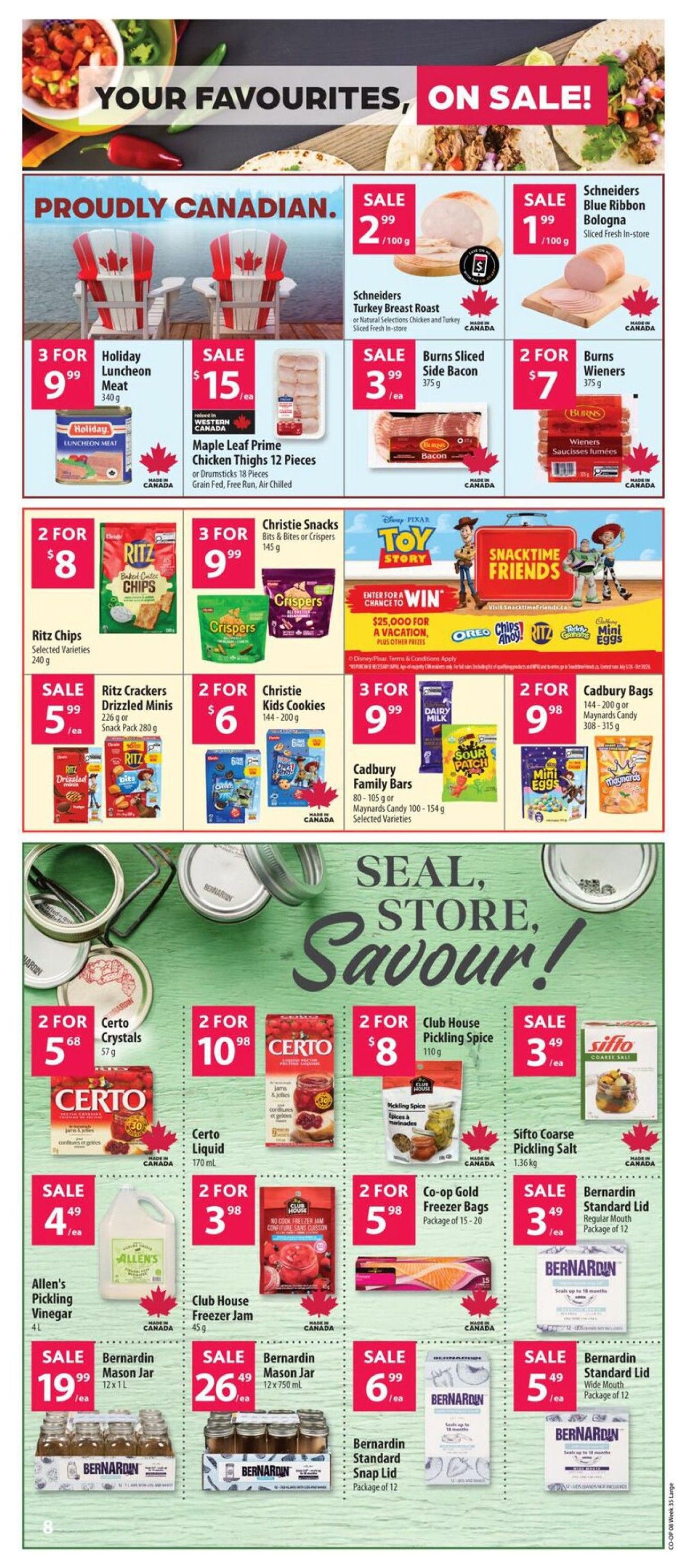 Co-op (West) Food Store Flyer August 27 to September 2