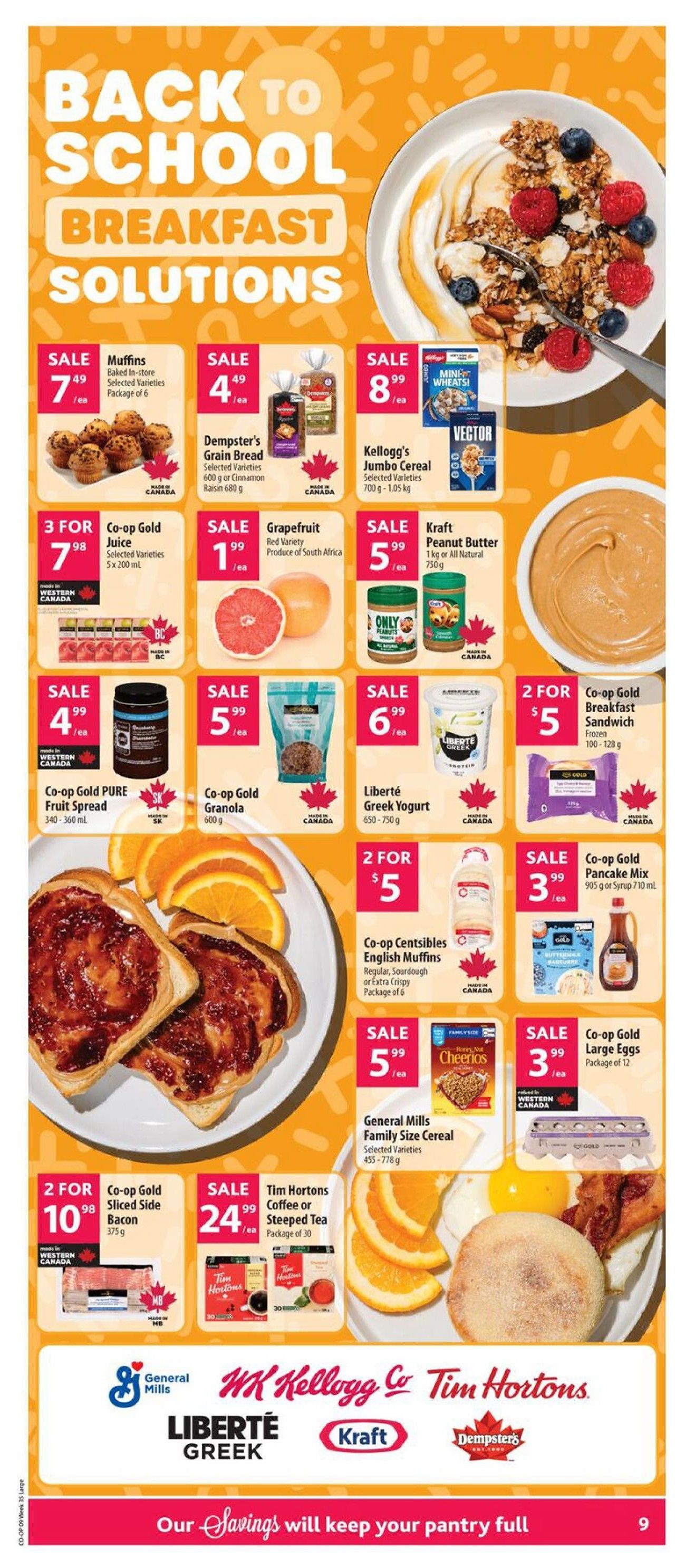 Co-op (West) Food Store Flyer August 27 to September 2