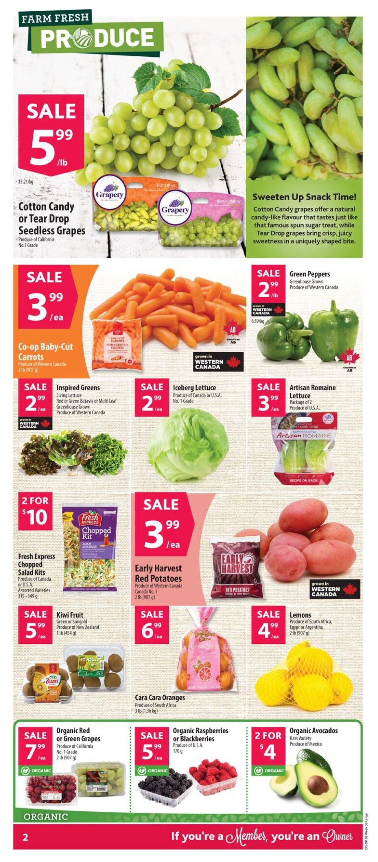 Co-op (West) Food Store Flyer August 27 to September 2