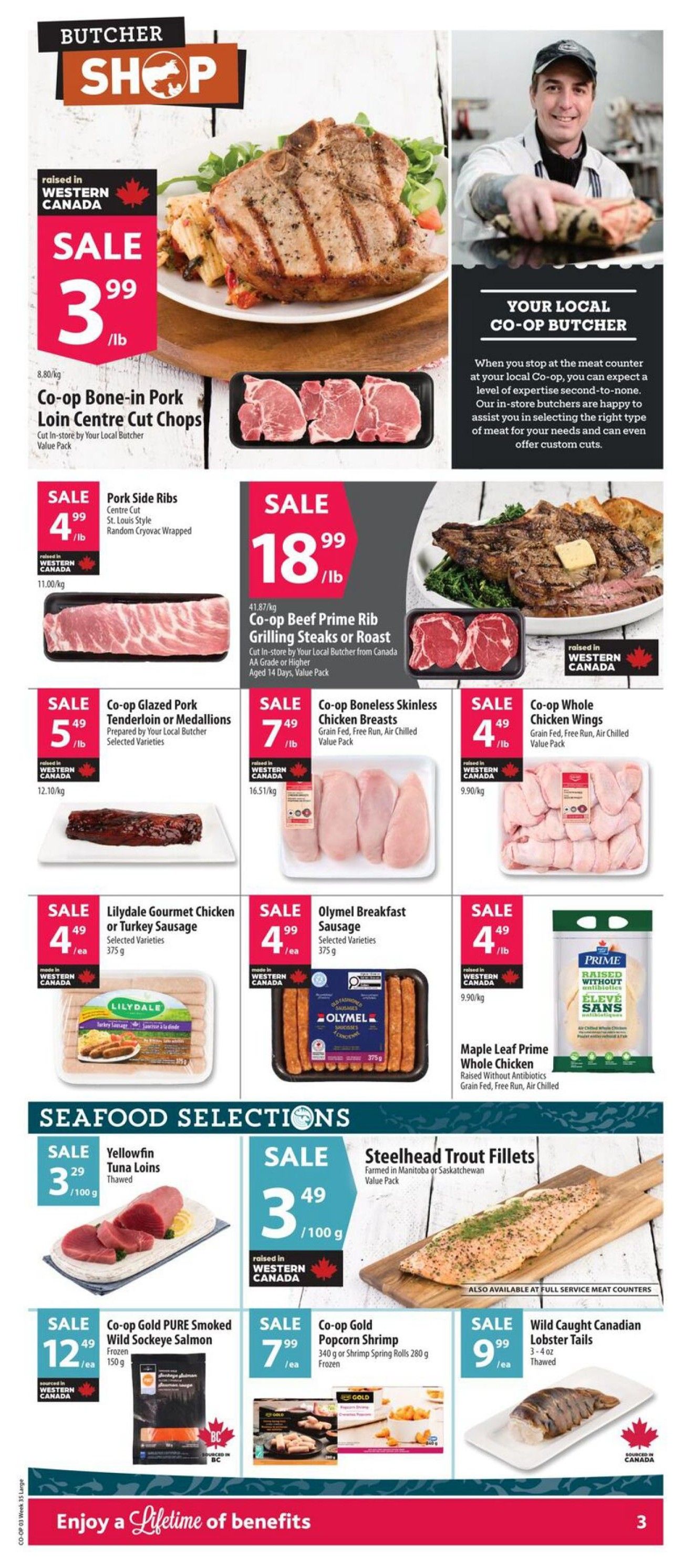 Co-op (West) Food Store Flyer August 27 to September 2
