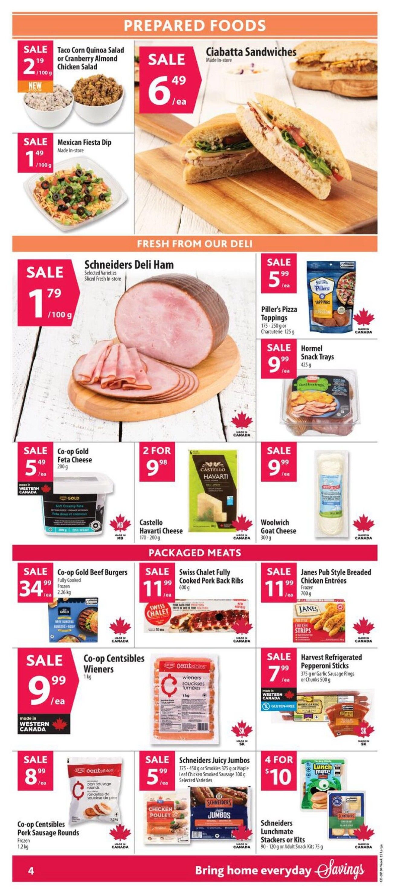 Co-op (West) Food Store Flyer August 27 to September 2