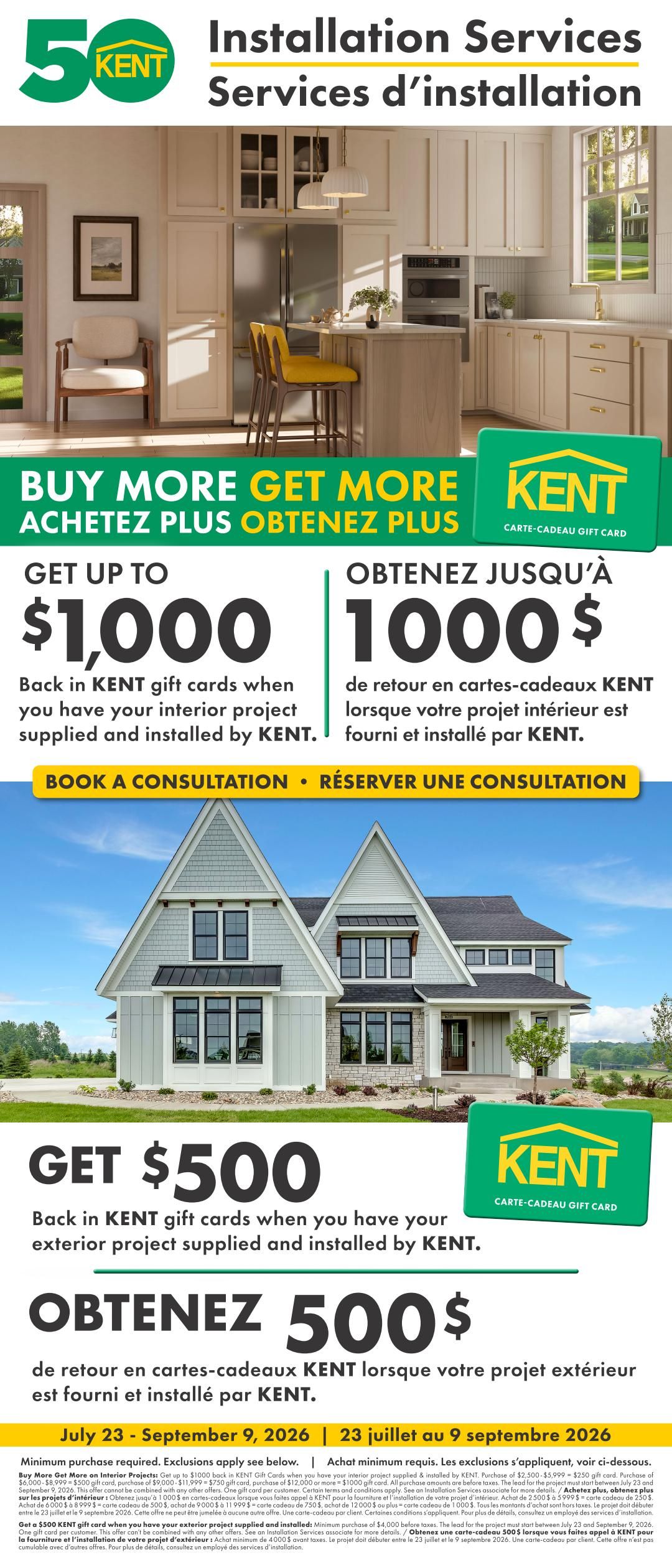 Kent Building Supplies Flyer August 27 to September 2