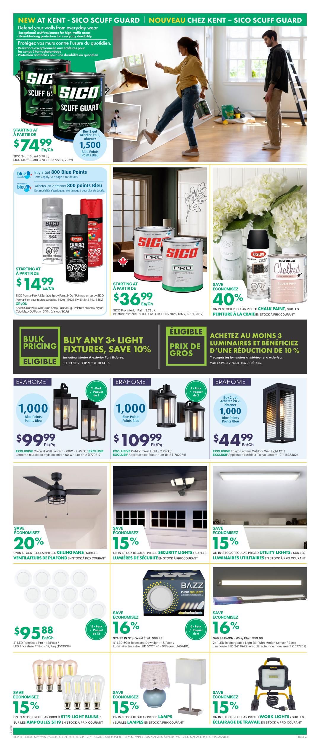 Kent Building Supplies Flyer August 27 to September 2