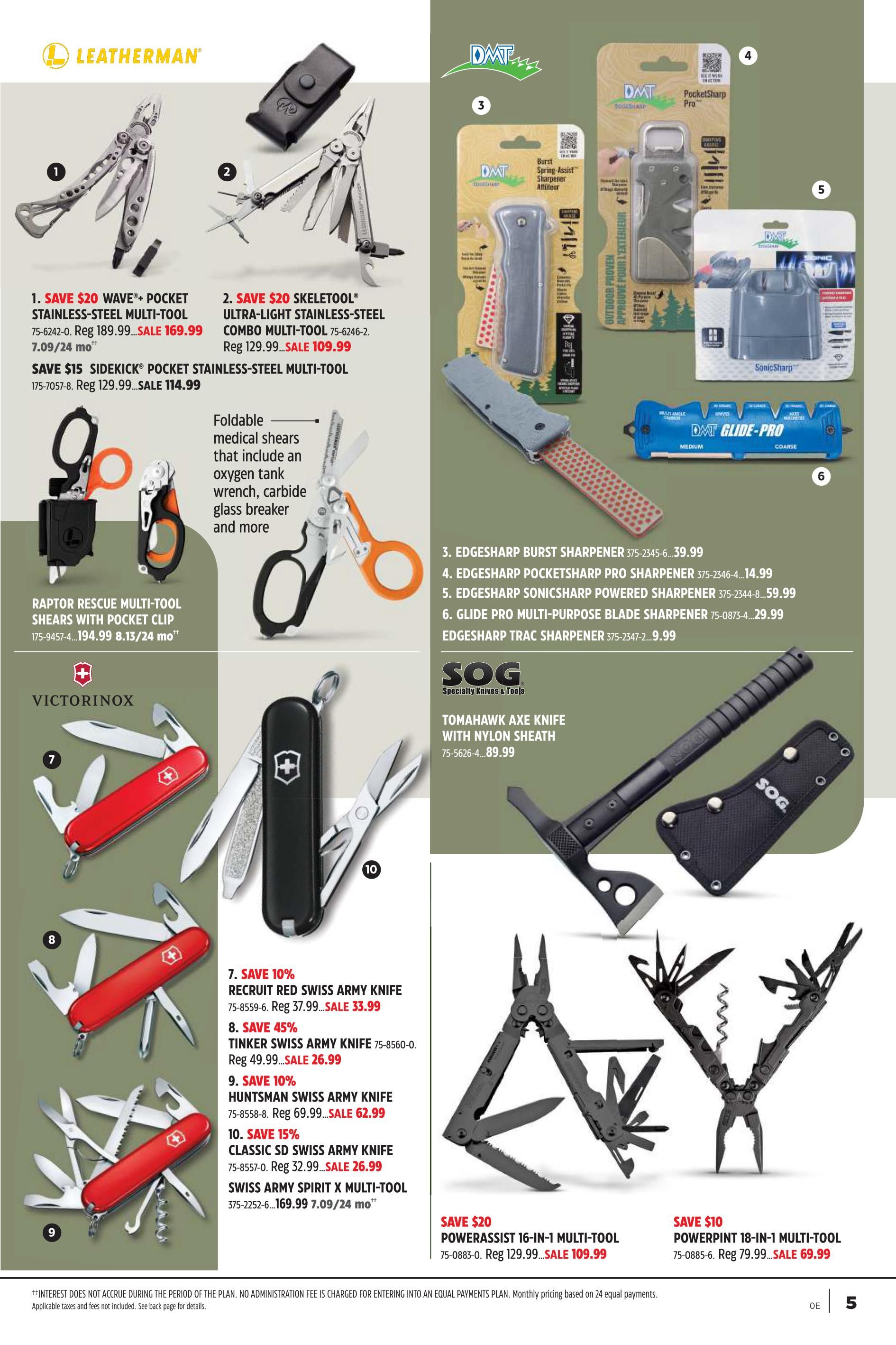 Canadian Tire The Outsider Catalogue August 28 to September 17