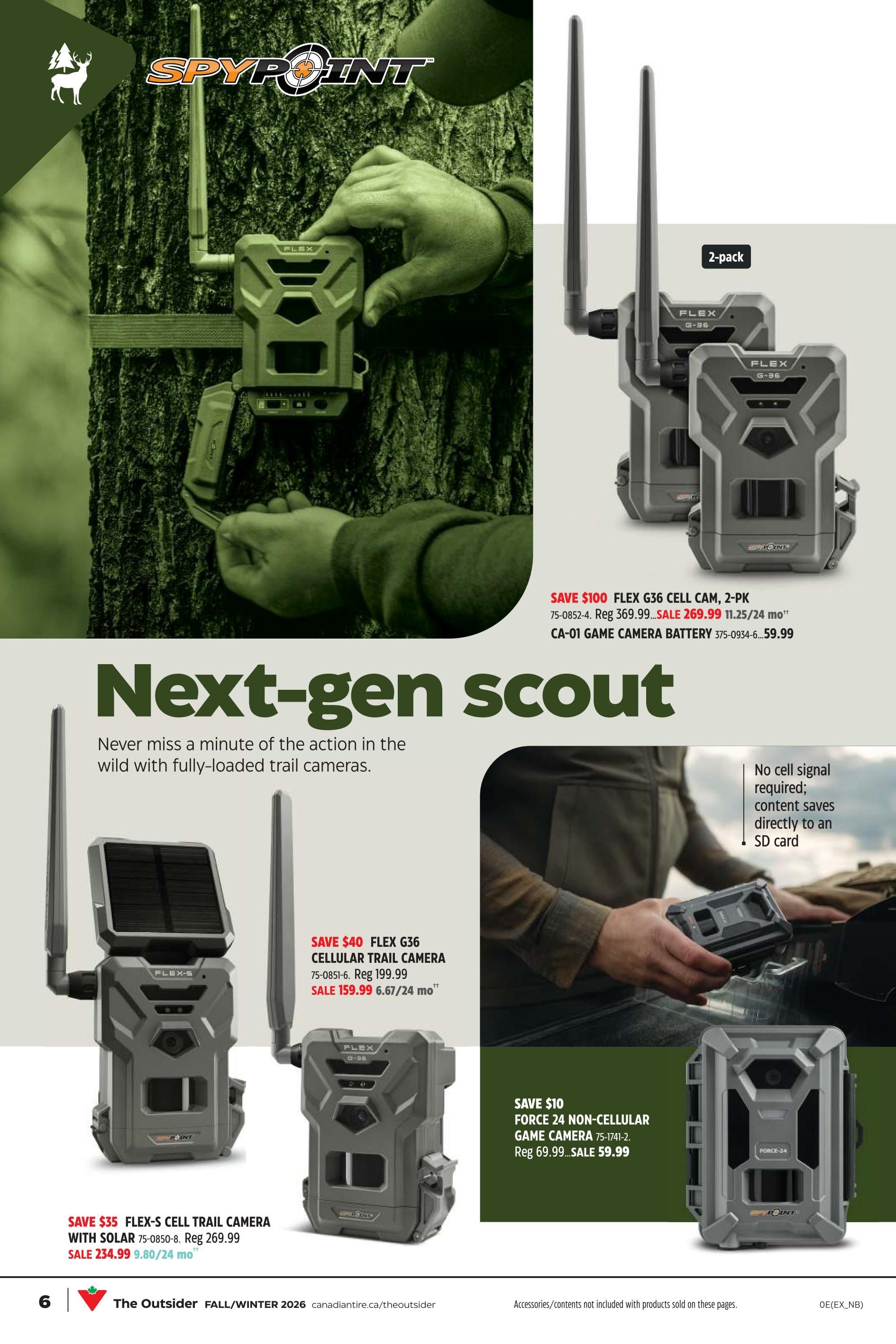 Canadian Tire The Outsider Catalogue August 28 to September 17