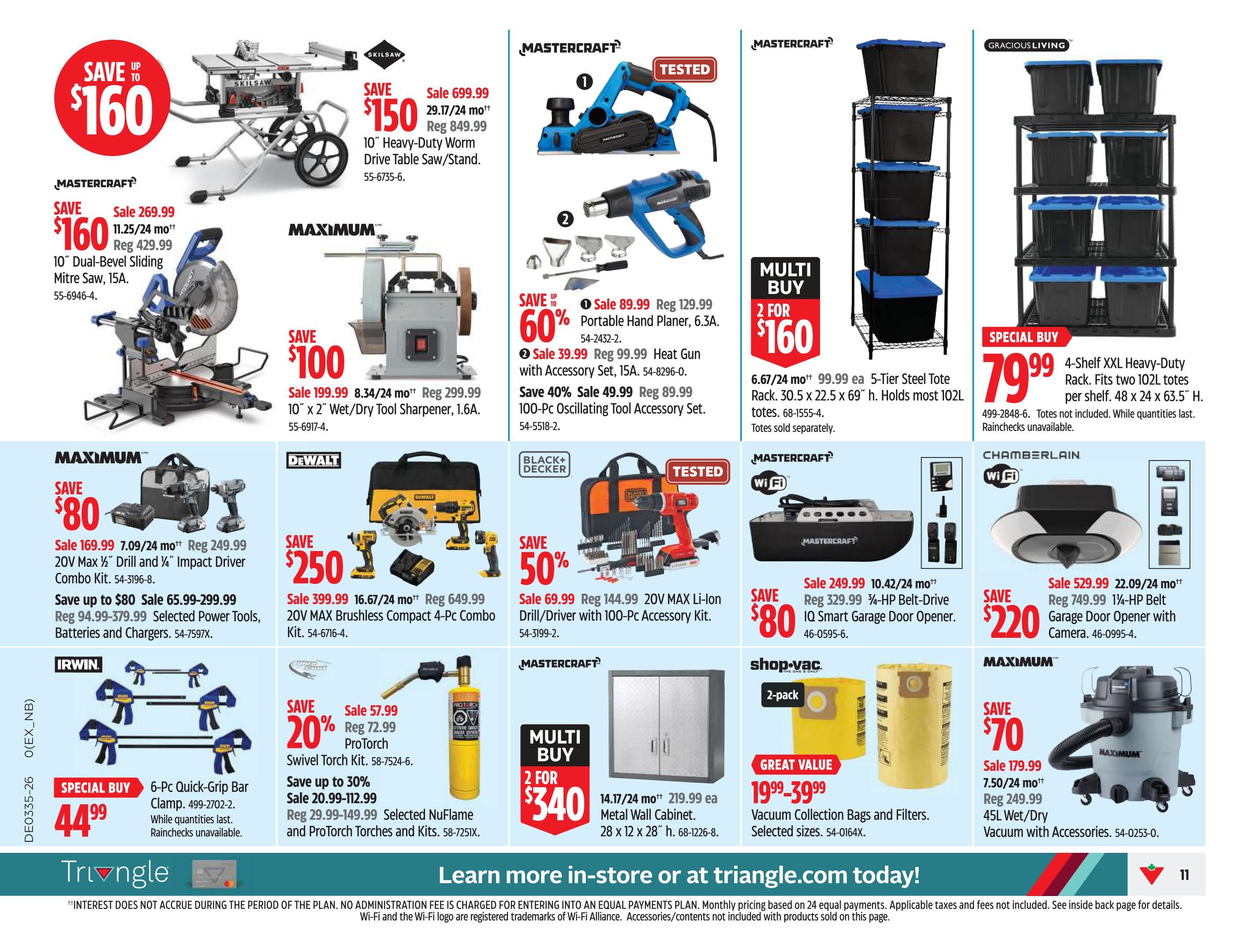 Canadian Tire (West) Flyer August 28 to September 3