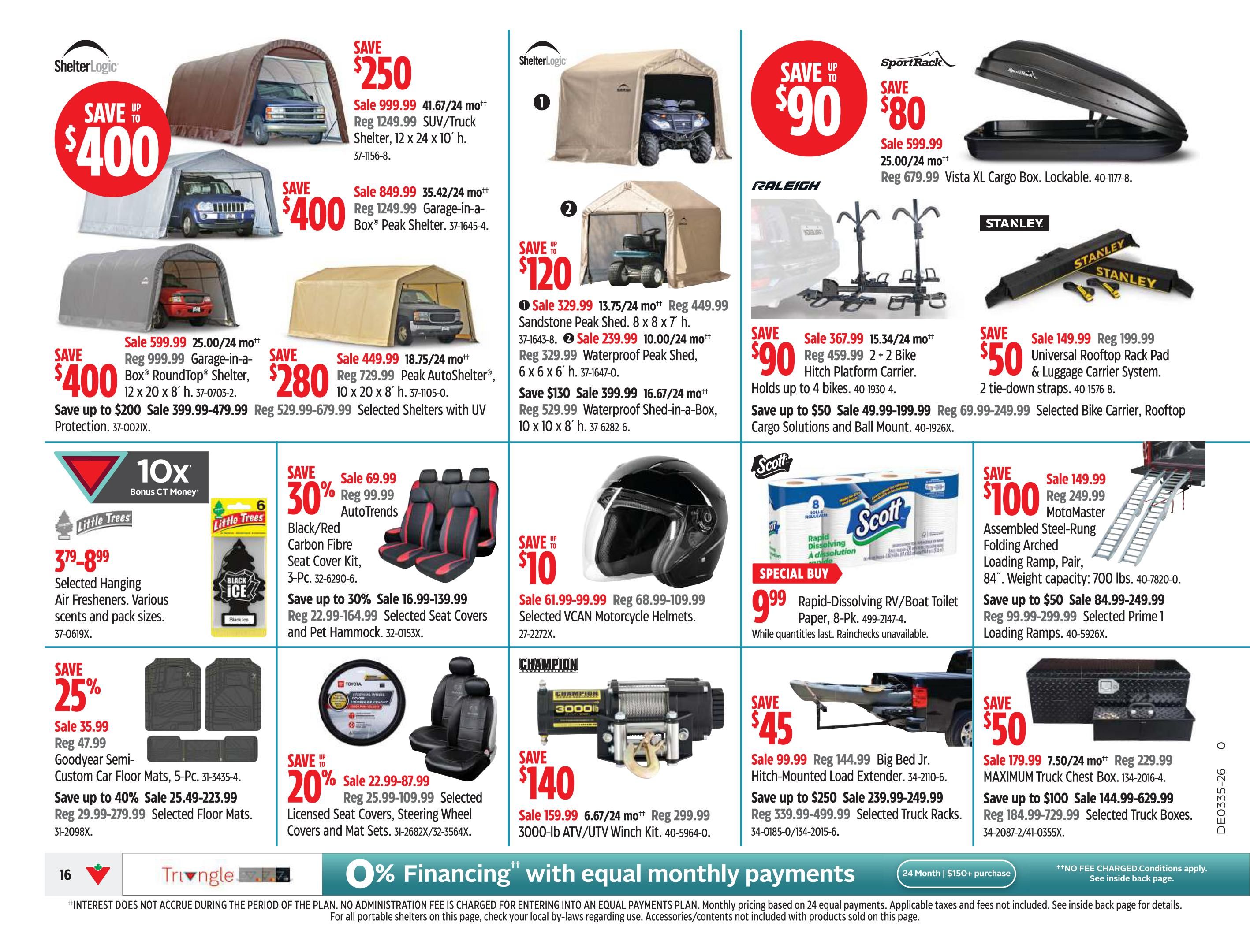Canadian Tire (West) Flyer August 28 to September 3