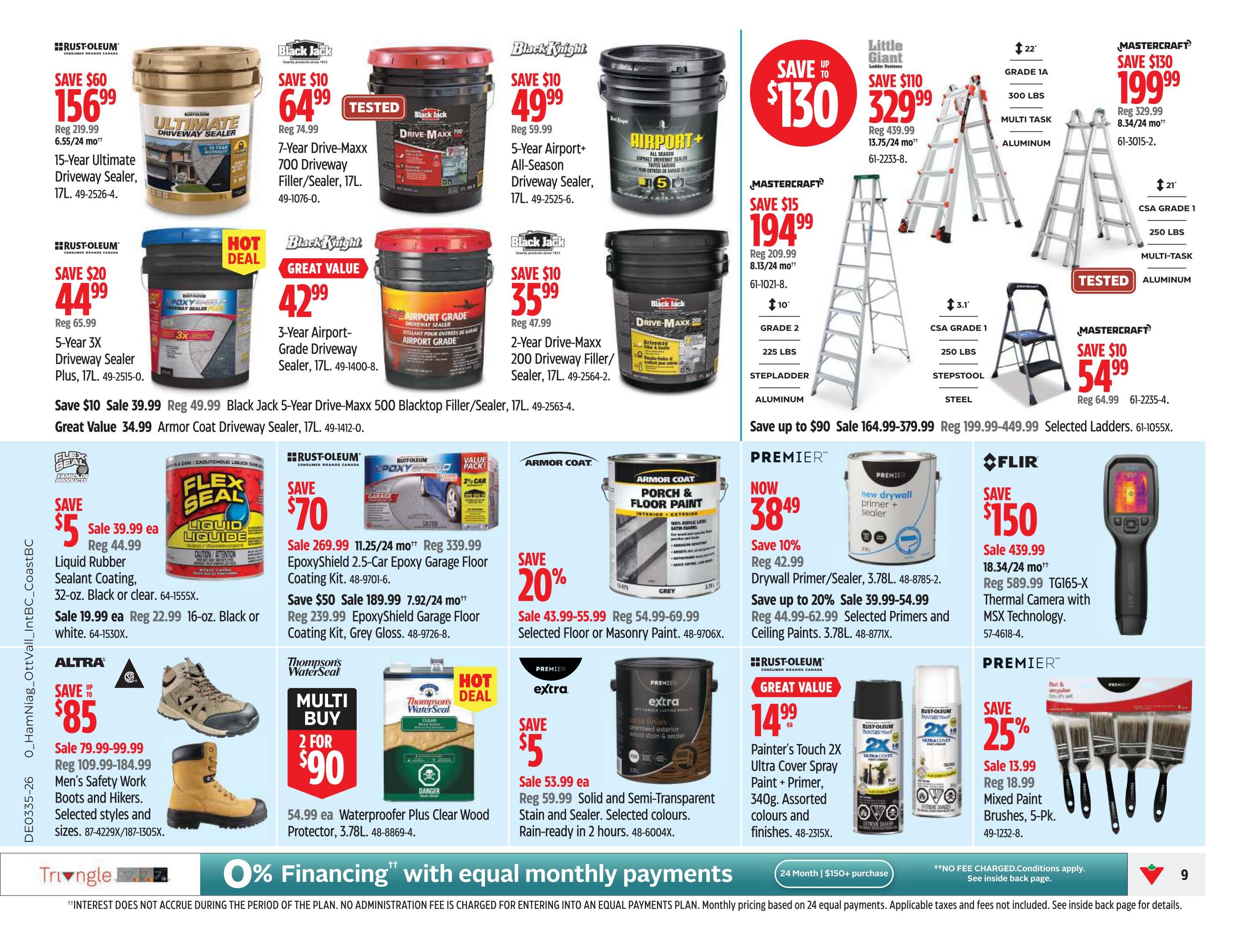 Canadian Tire (West) Flyer August 28 to September 3