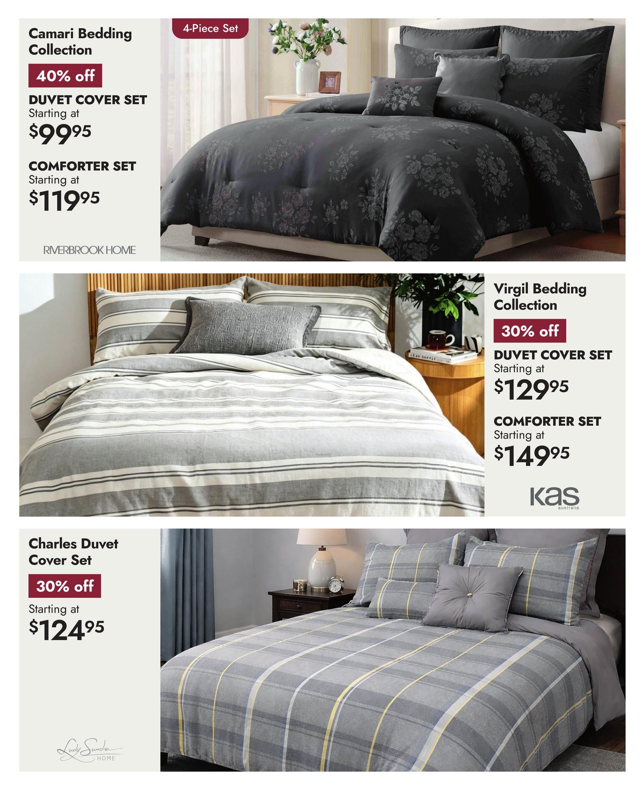 Linen Chest Flyer August 26 to September 20