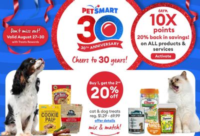 PetSmart Flyer August 27 to 30