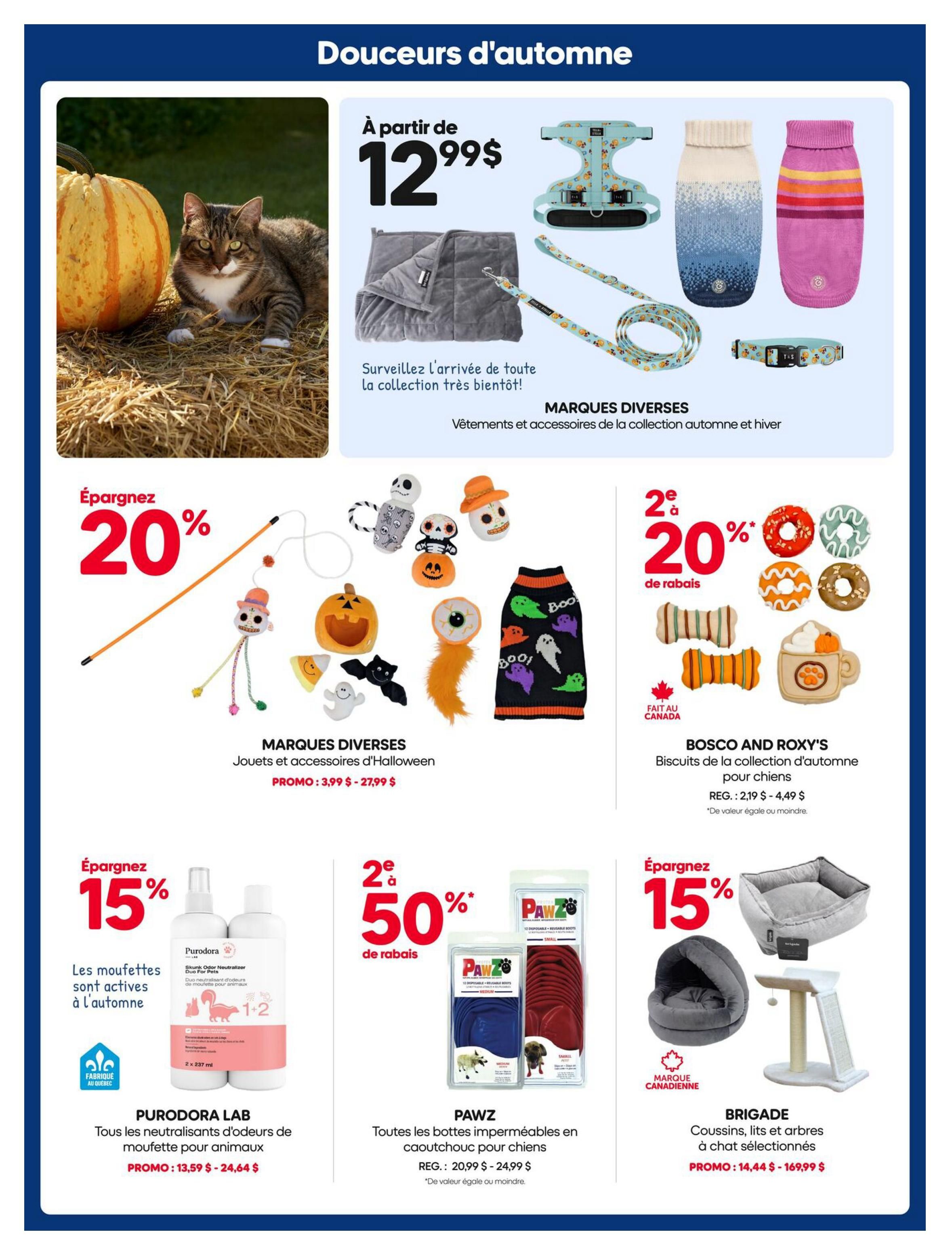 Mondou Flyer August 27 to September 9