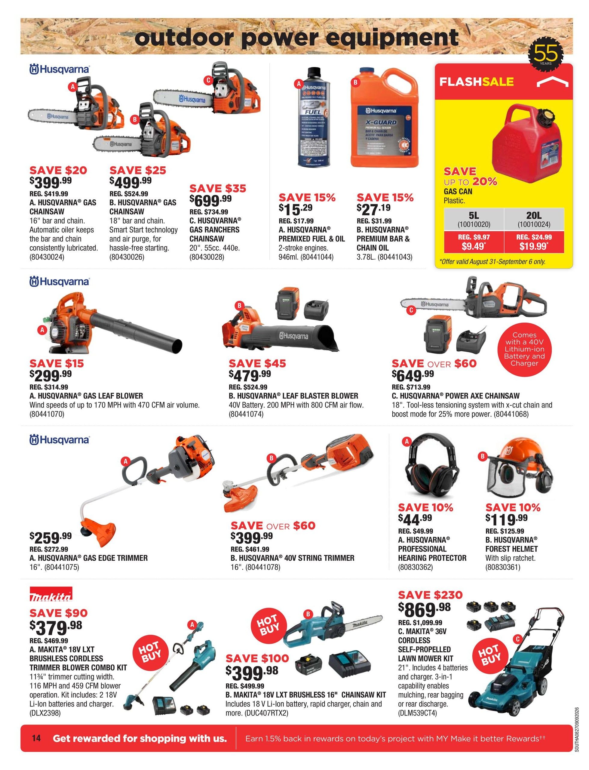 McMunn & Yates Building Supplies Flyer August 27 to September 9