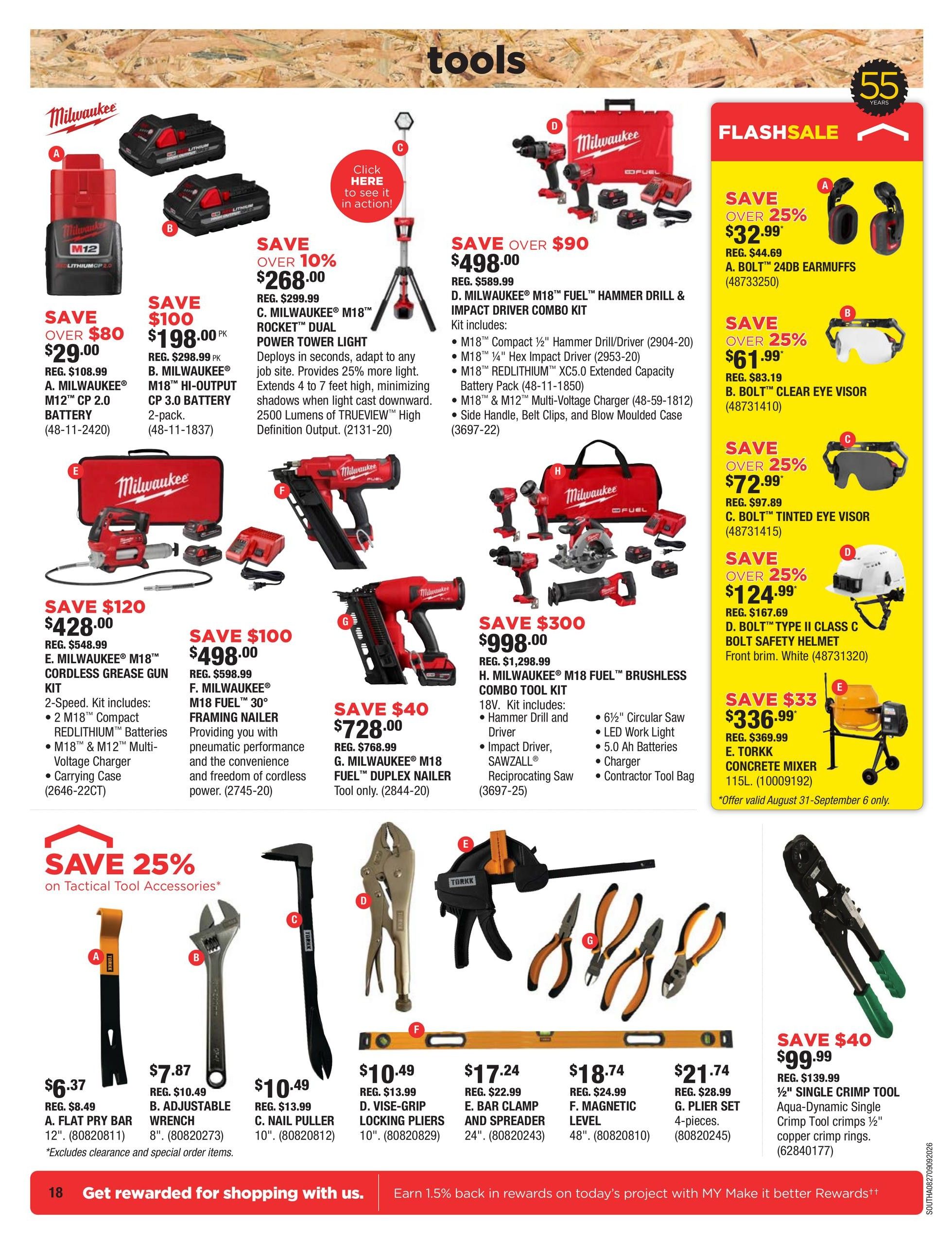 McMunn & Yates Building Supplies Flyer August 27 to September 9