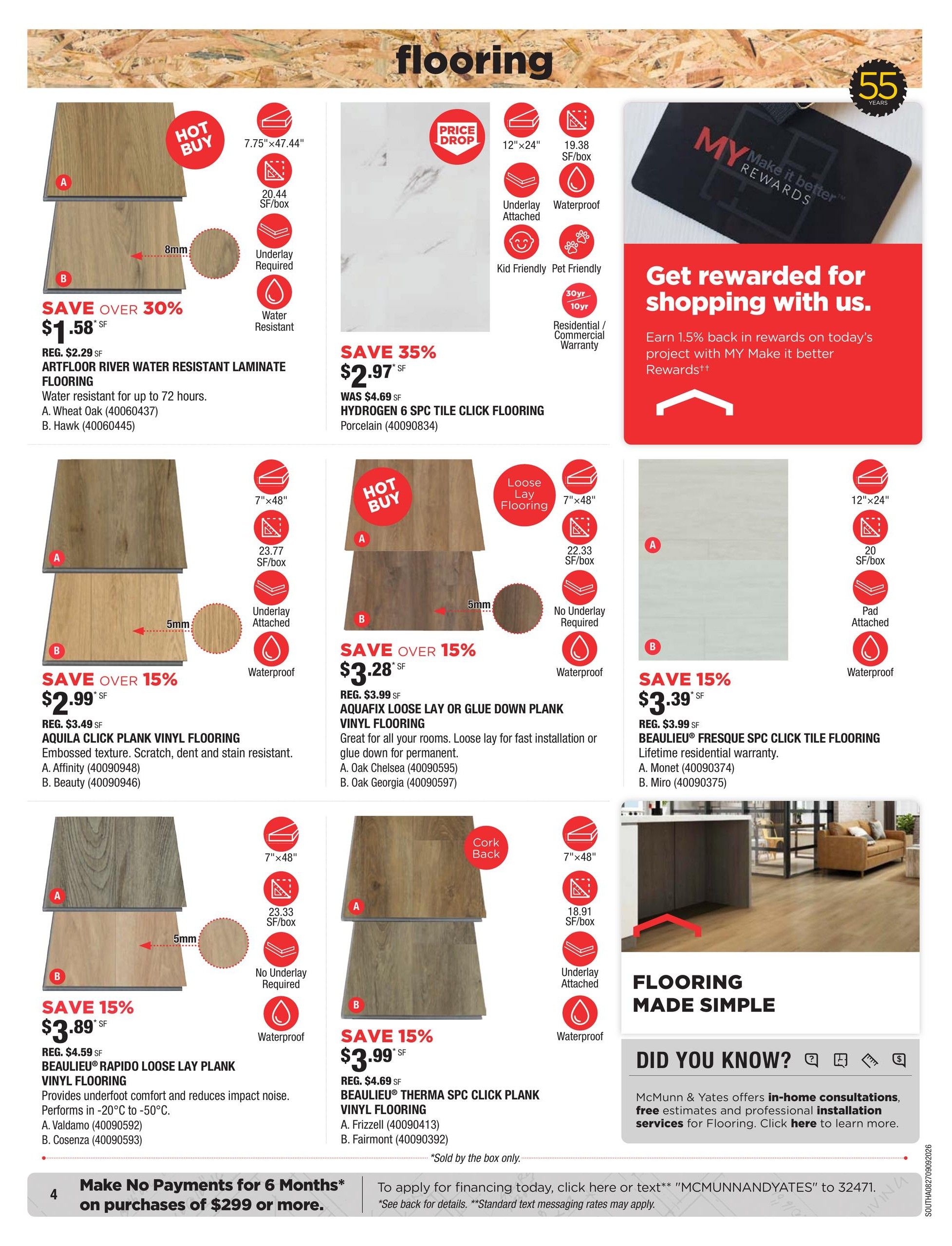 McMunn & Yates Building Supplies Flyer August 27 to September 9