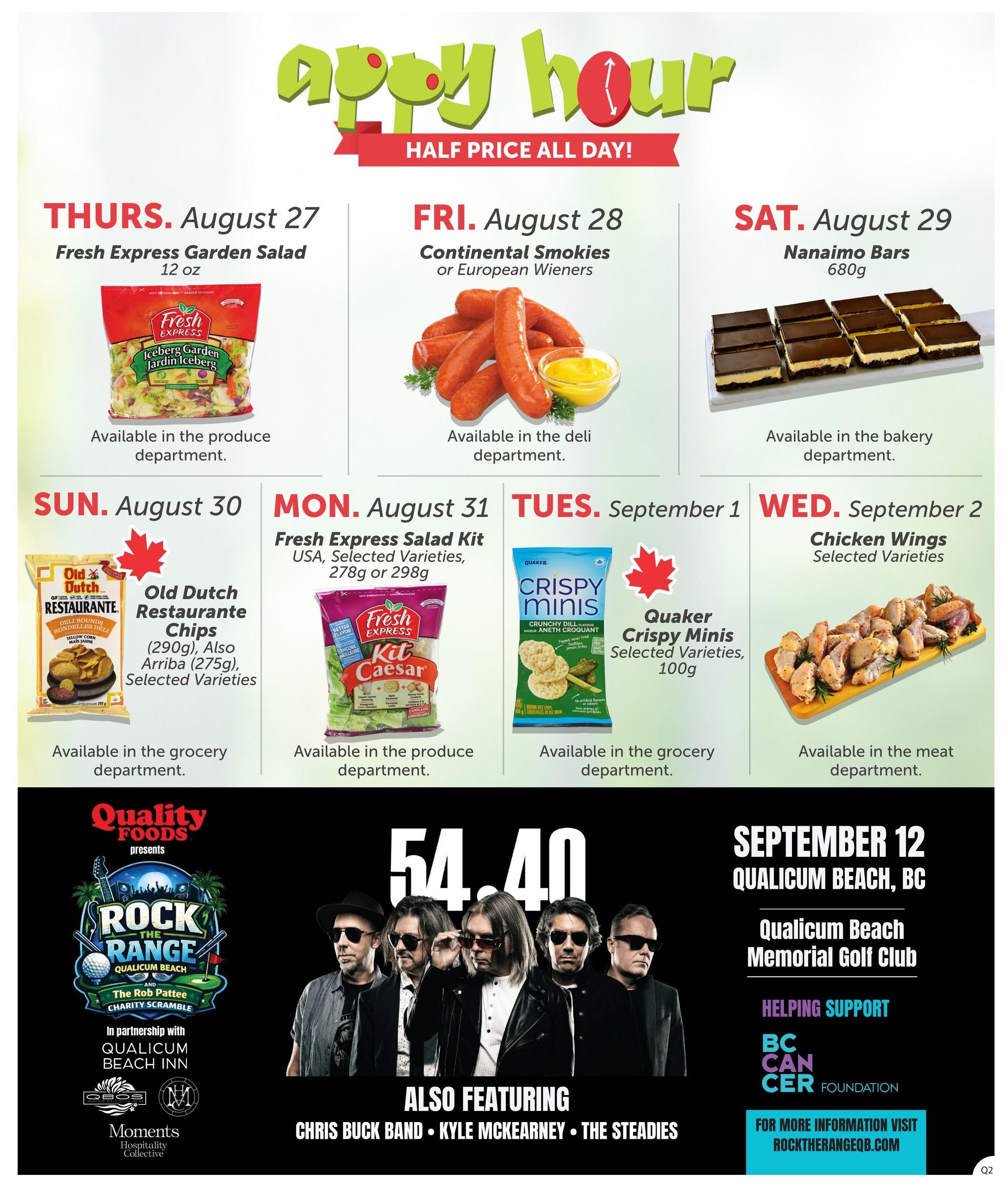 Quality Foods Flyer August 27 to September 2
