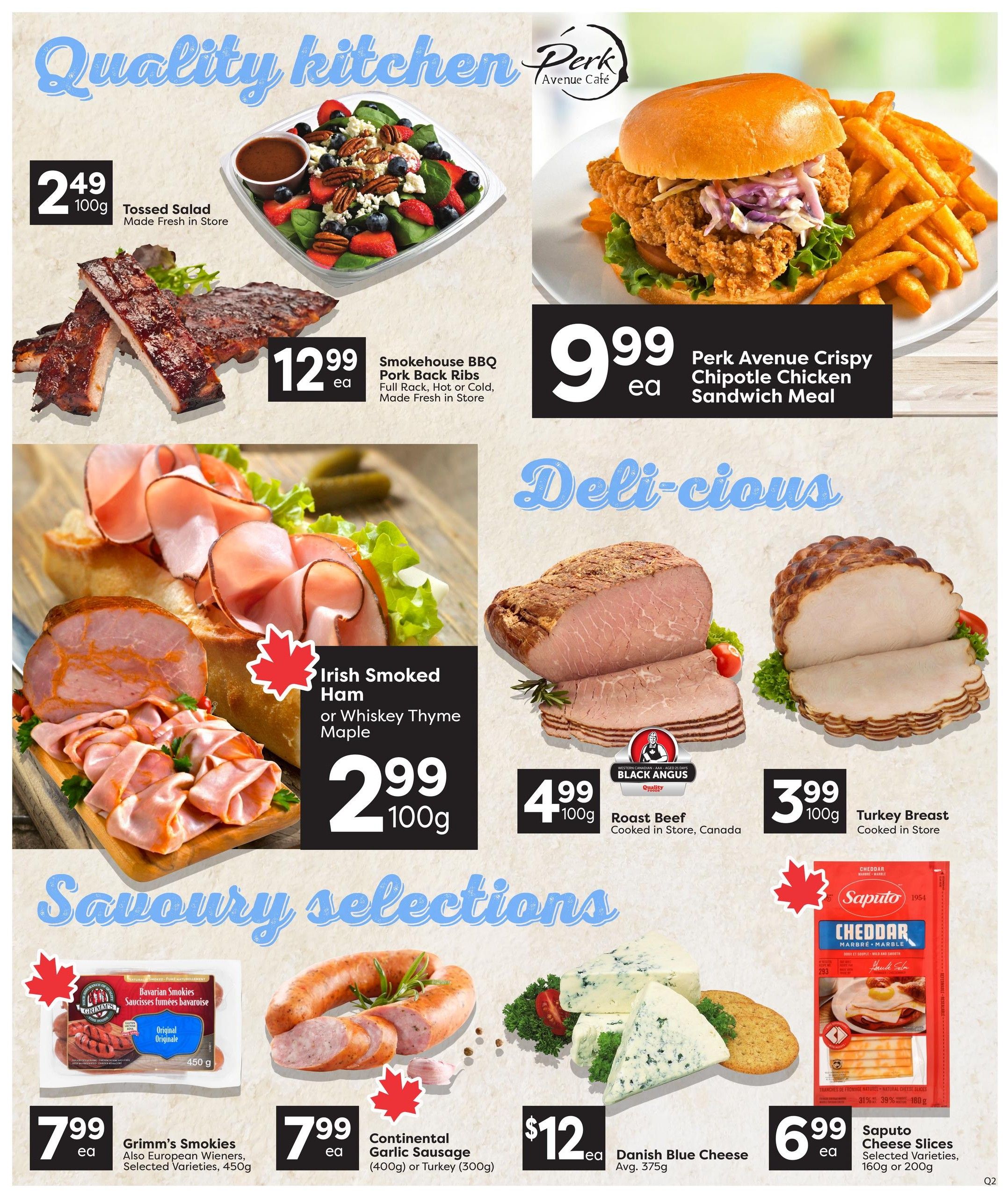 Quality Foods Flyer August 27 to September 2