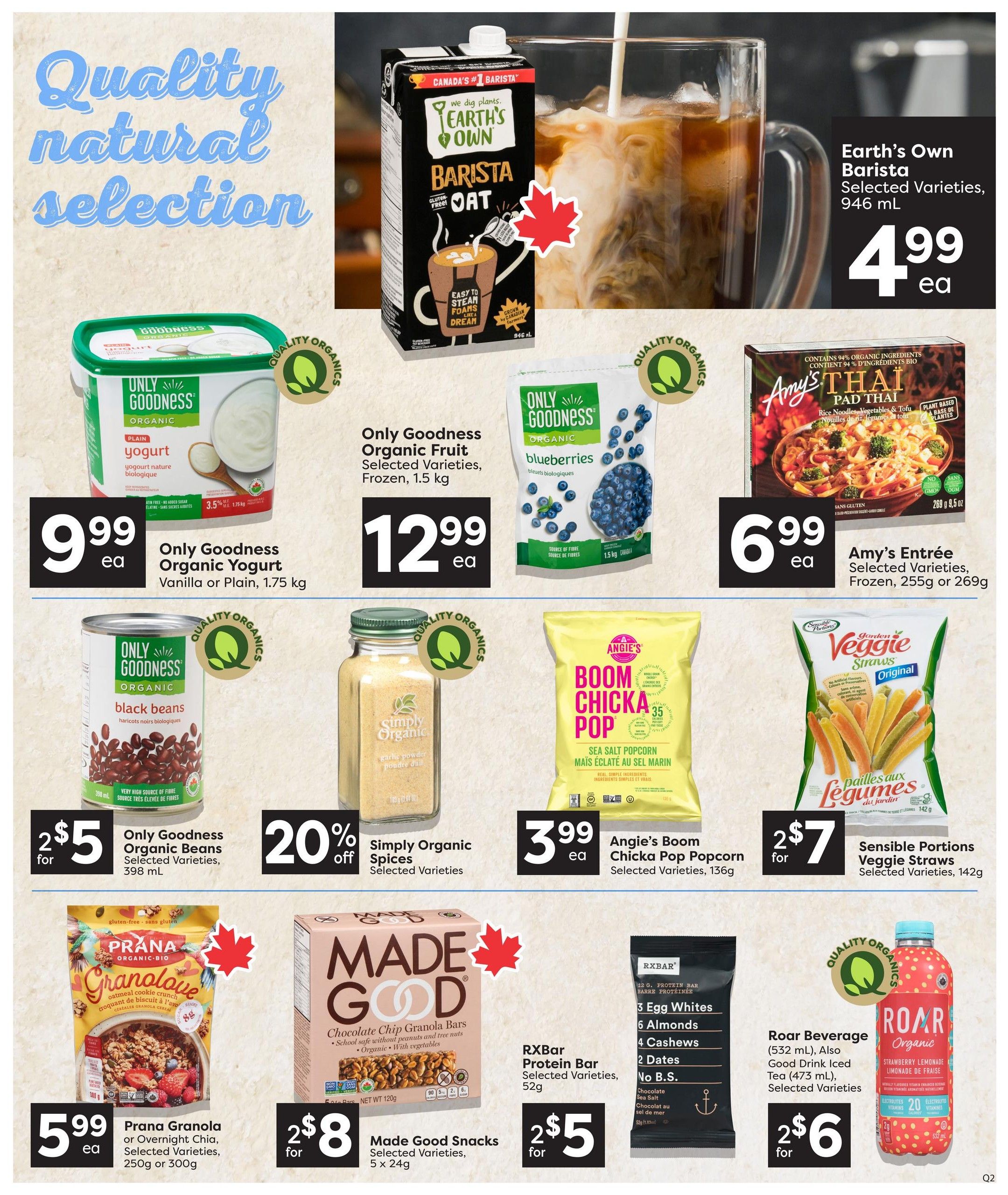 Quality Foods Flyer August 27 to September 2
