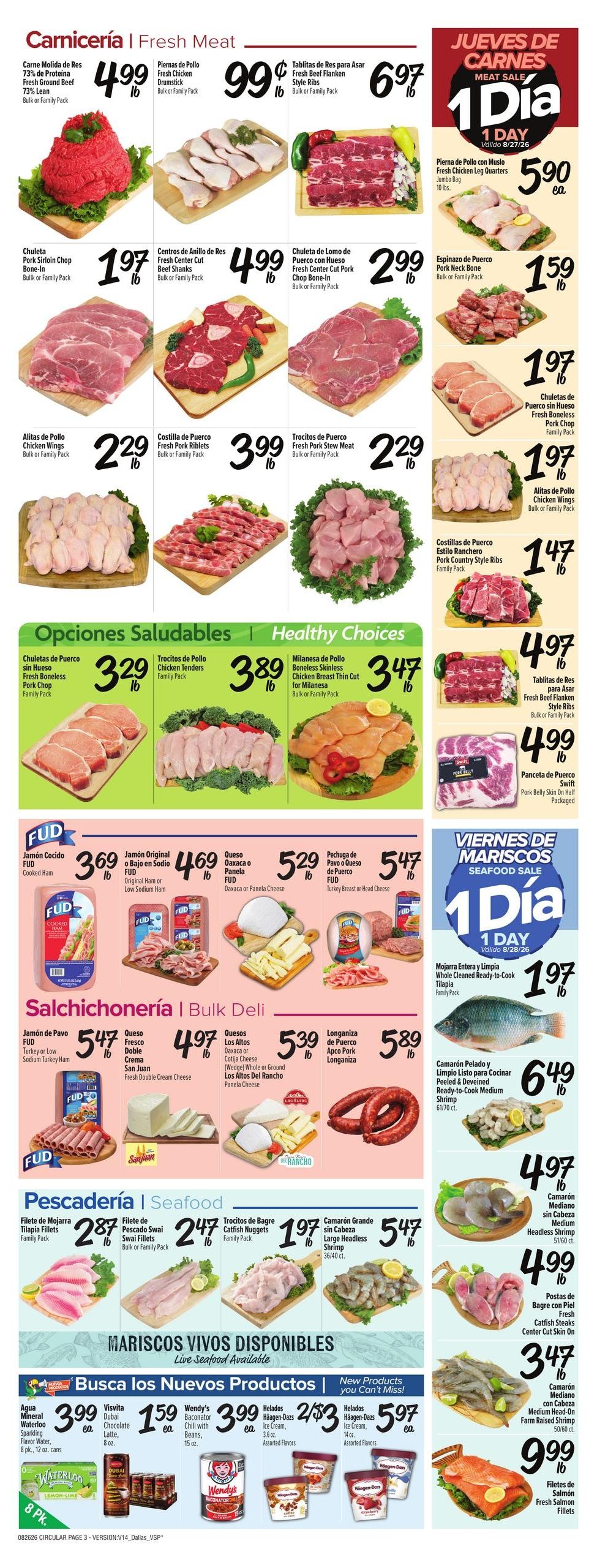 Fiesta Mart (Irving–Lewisville Area, TX) Weekly Ad August 26 - September 1, 2026