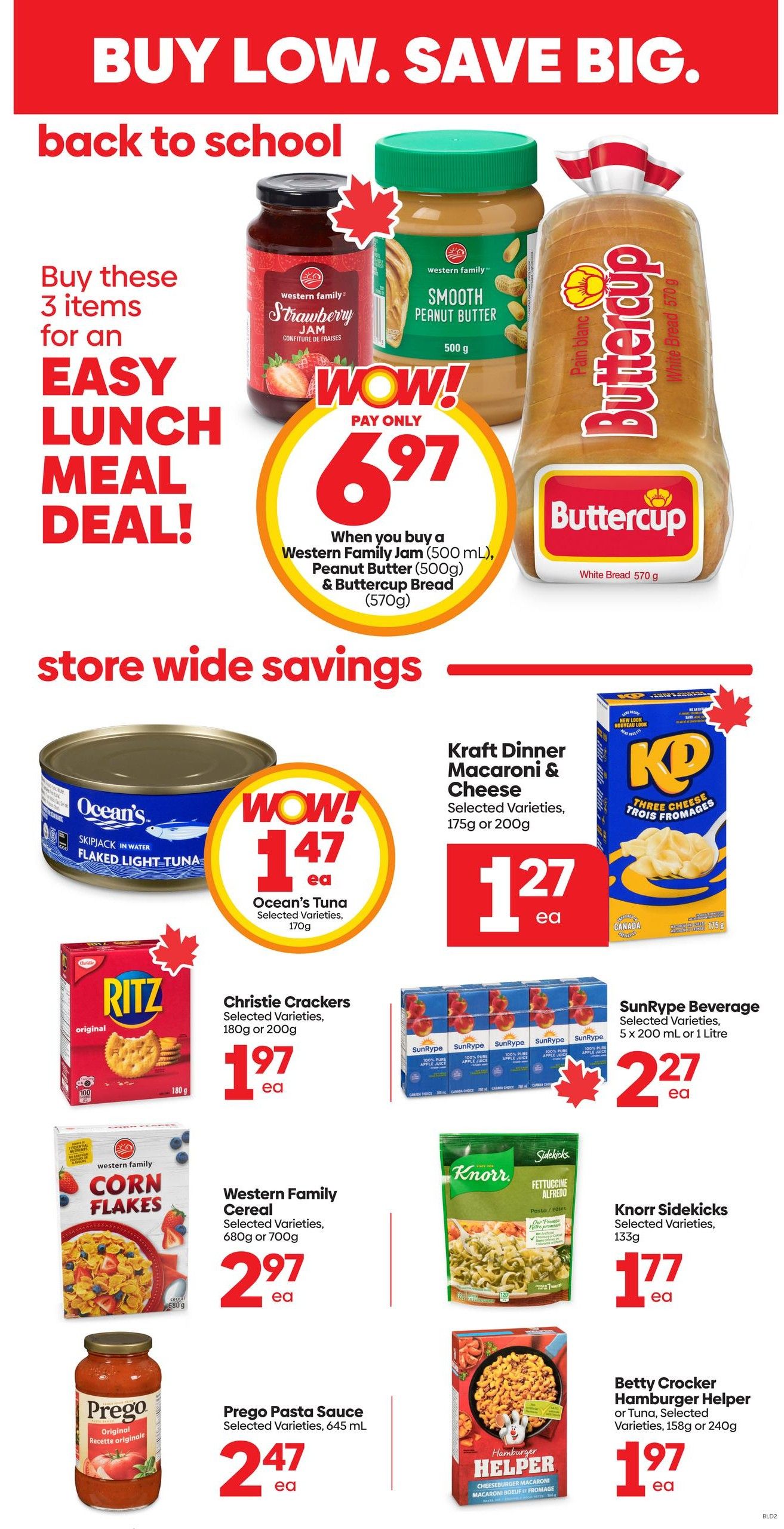 Buy-Low Foods Flyer August 27 to September 2