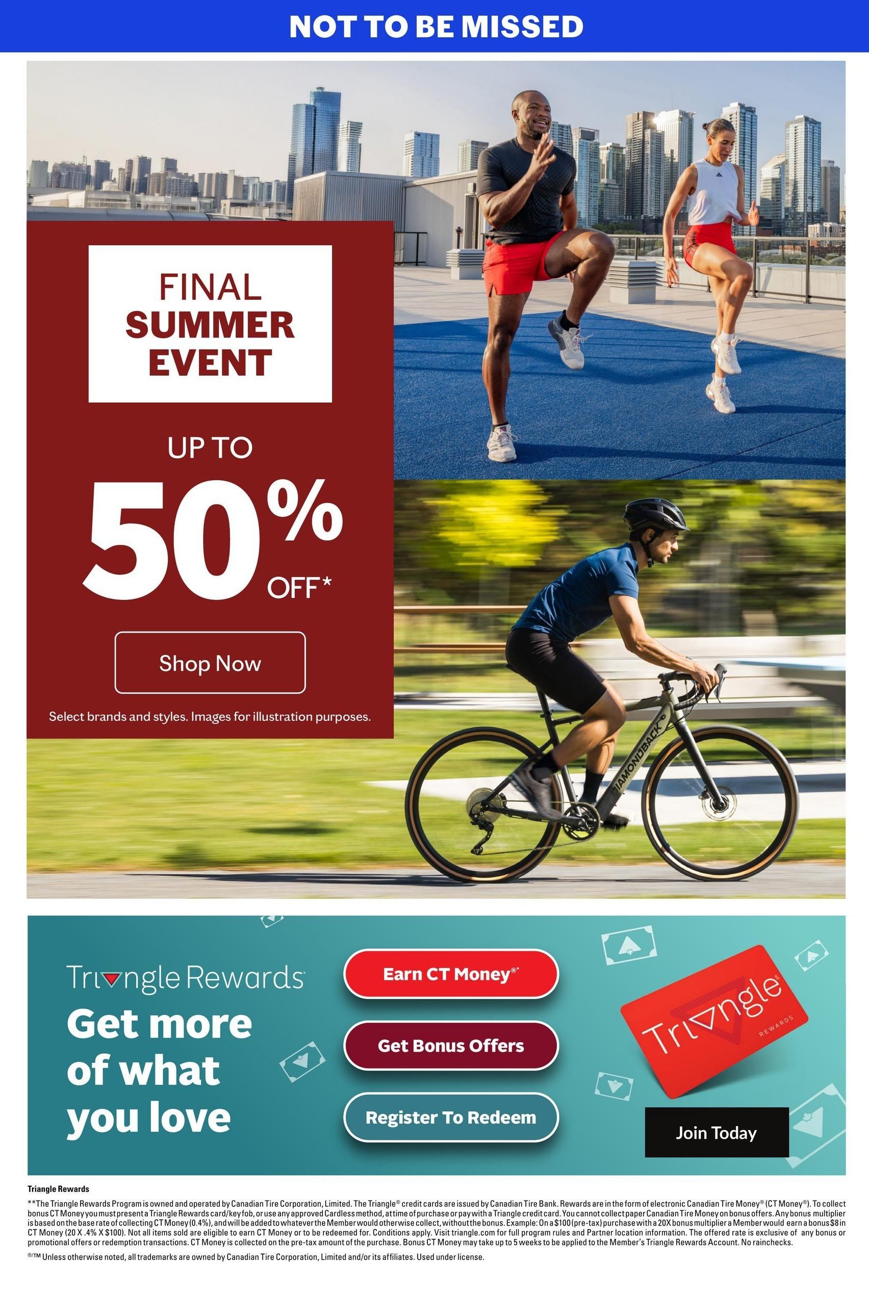Sports Experts Flyer August 26 to September 8