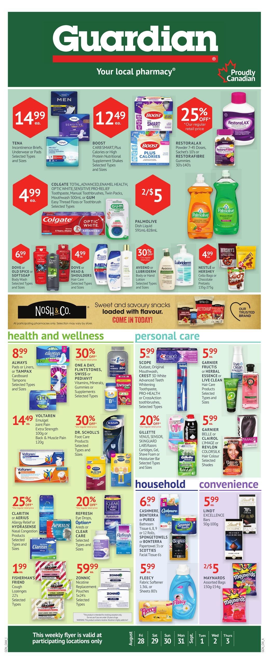 Guardian Flyer August 28 to September 3