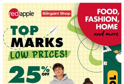 The Bargain Shop & Red Apple Stores Flyer August 27 to September 1