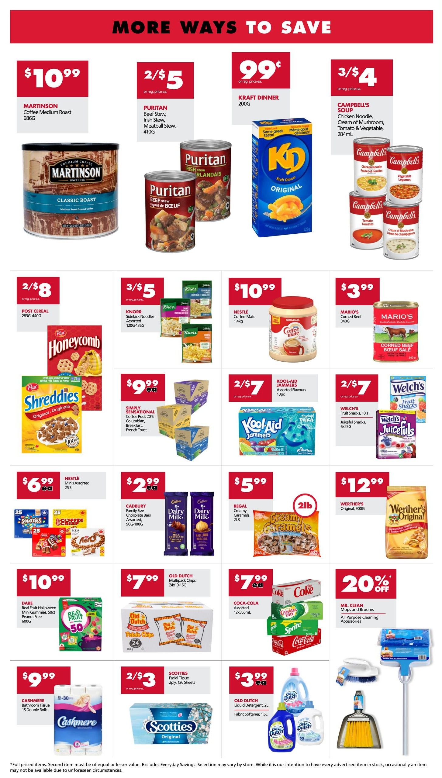 The Bargain Shop & Red Apple Stores Flyer August 27 to September 1