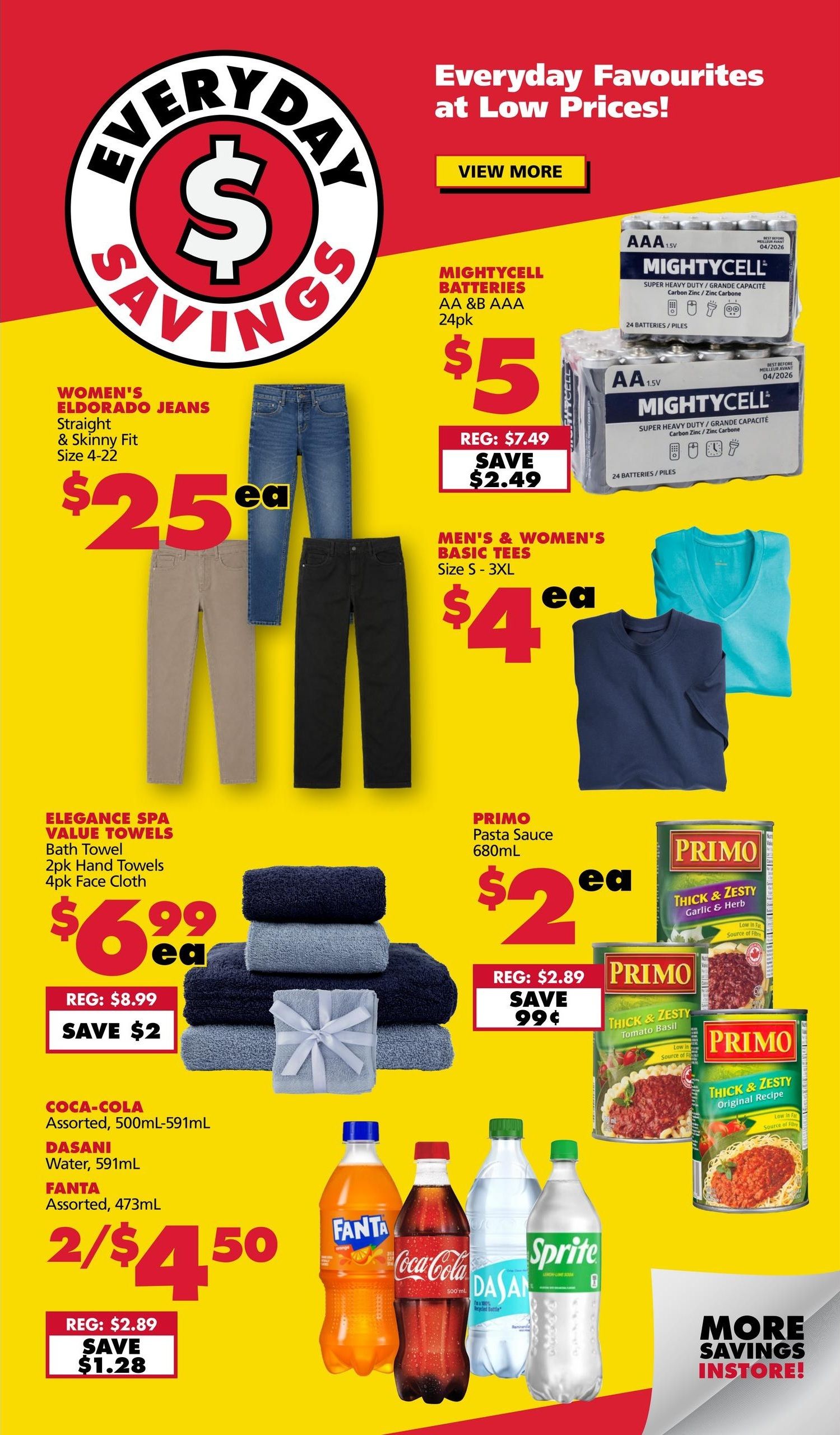 The Bargain Shop & Red Apple Stores Flyer August 27 to September 1