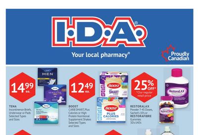 I.D.A. Flyer August 28 to September 3