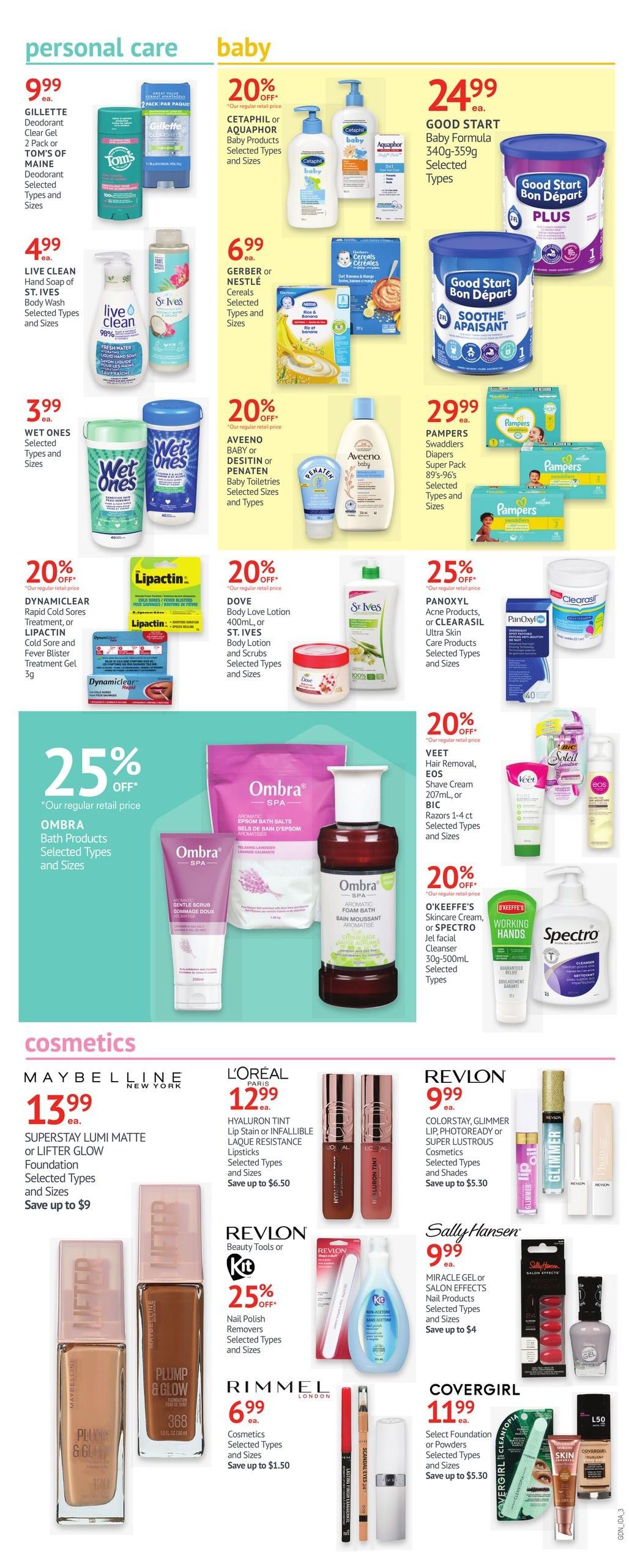 I.D.A. Flyer August 28 to September 3