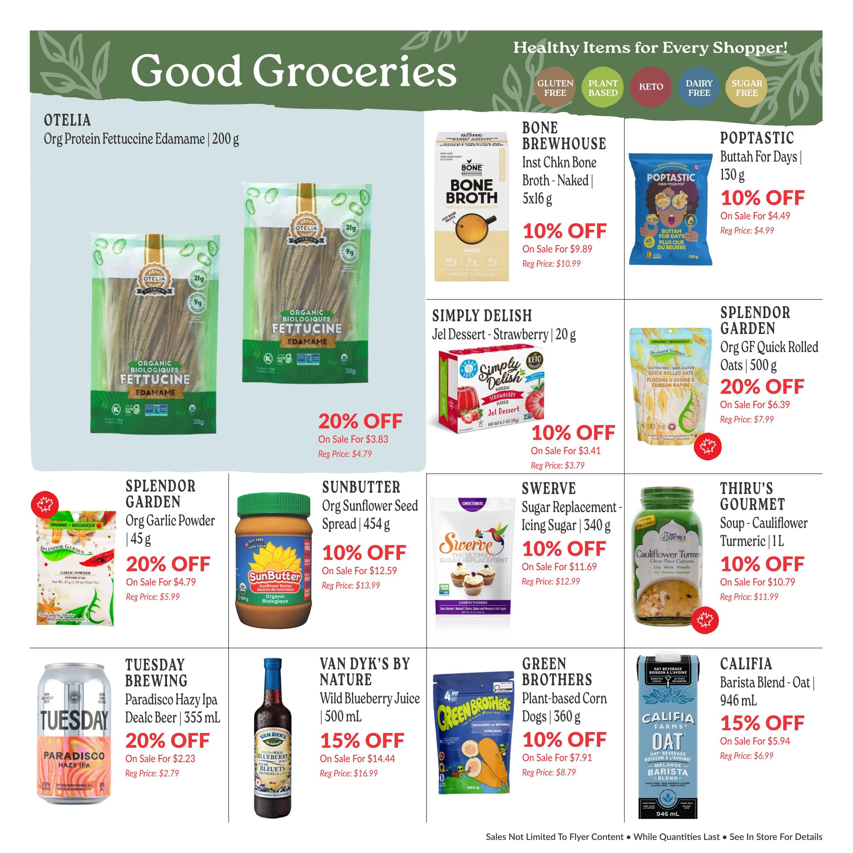Goodness Me Flyer August 26 to September 1