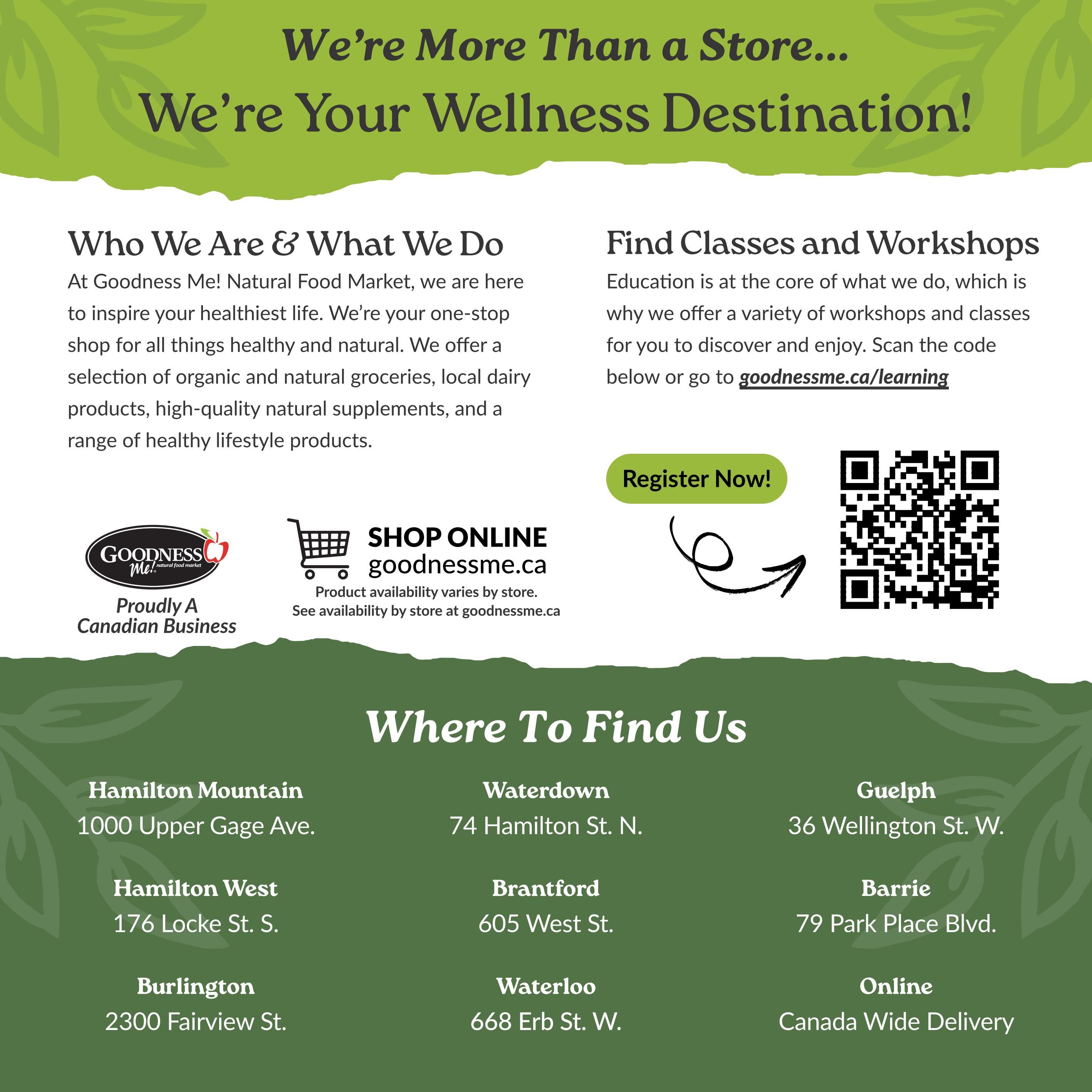 Goodness Me Flyer August 26 to September 1