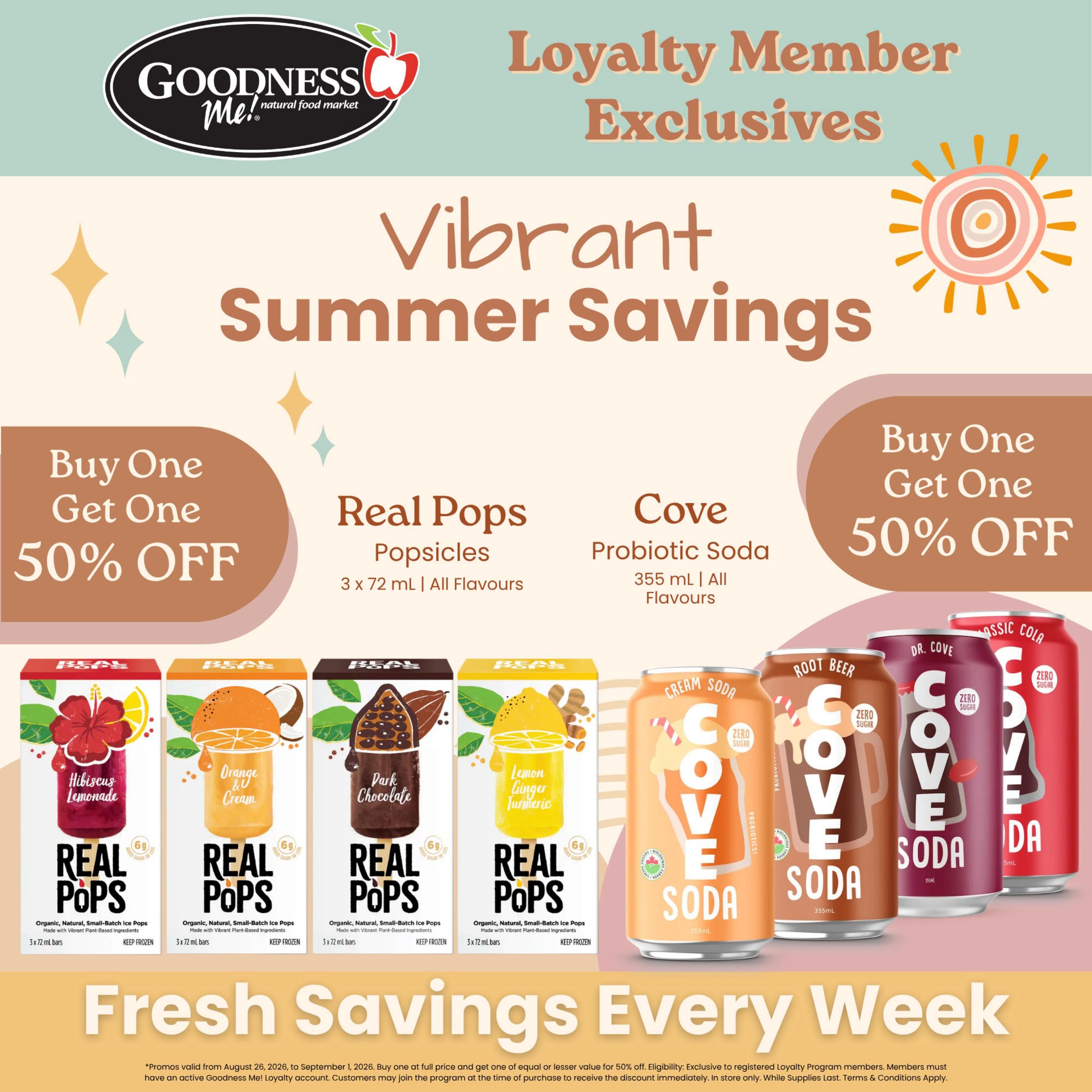 Goodness Me Flyer August 26 to September 1
