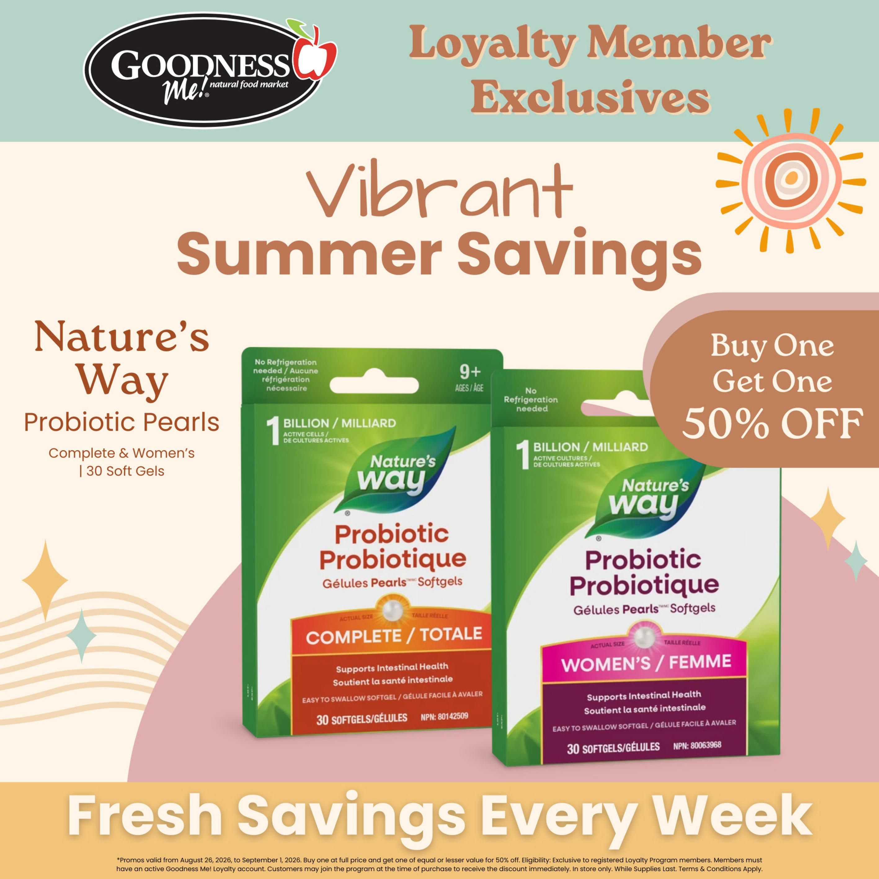 Goodness Me Flyer August 26 to September 1