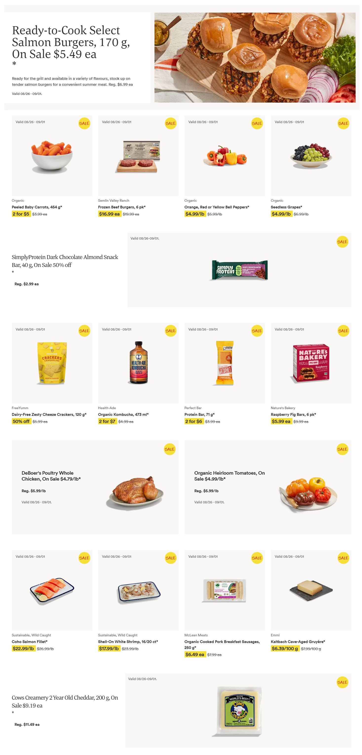 Whole Foods Market (ON) Flyer August 26 to September 1