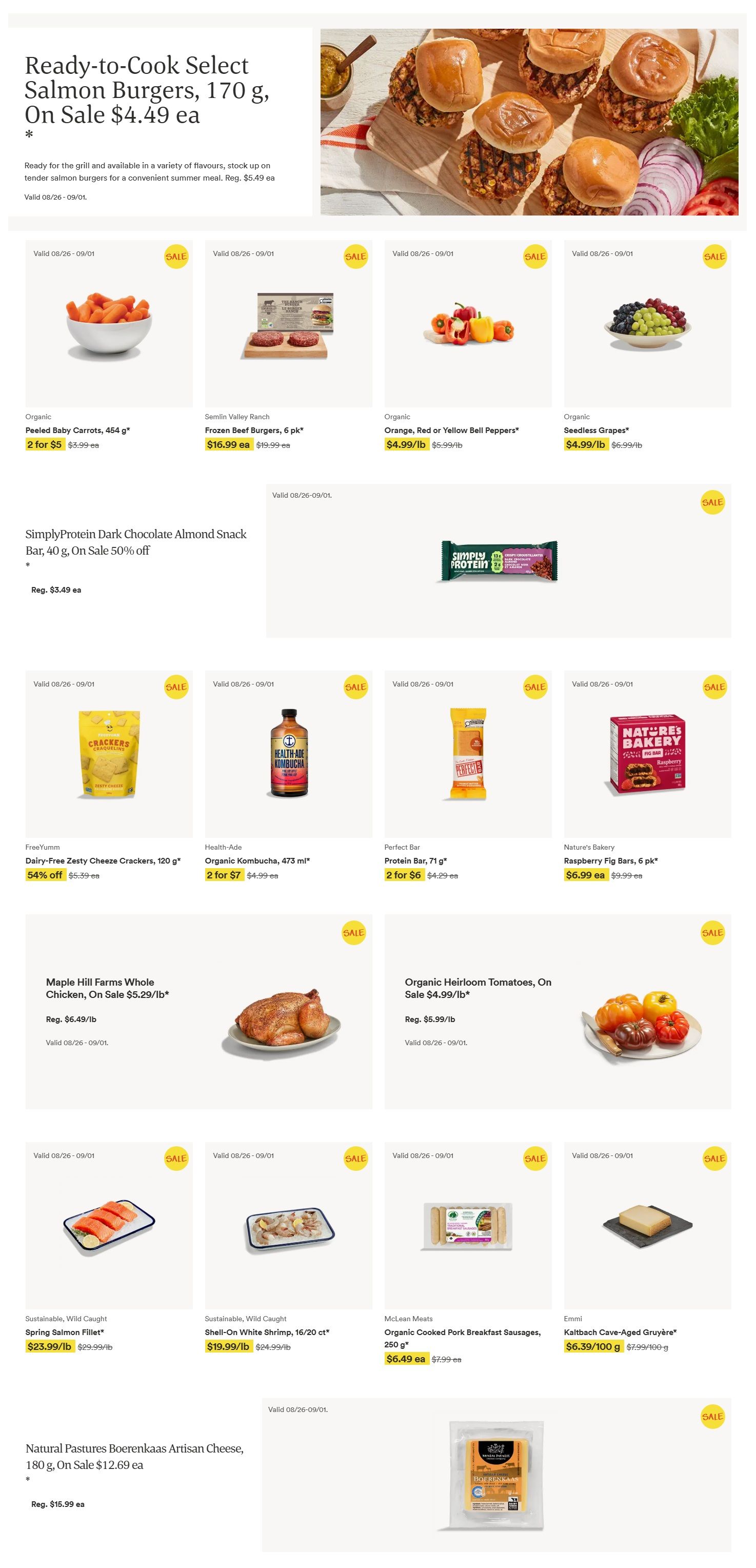 Whole Foods Market (West) Flyer August 26 to September 1