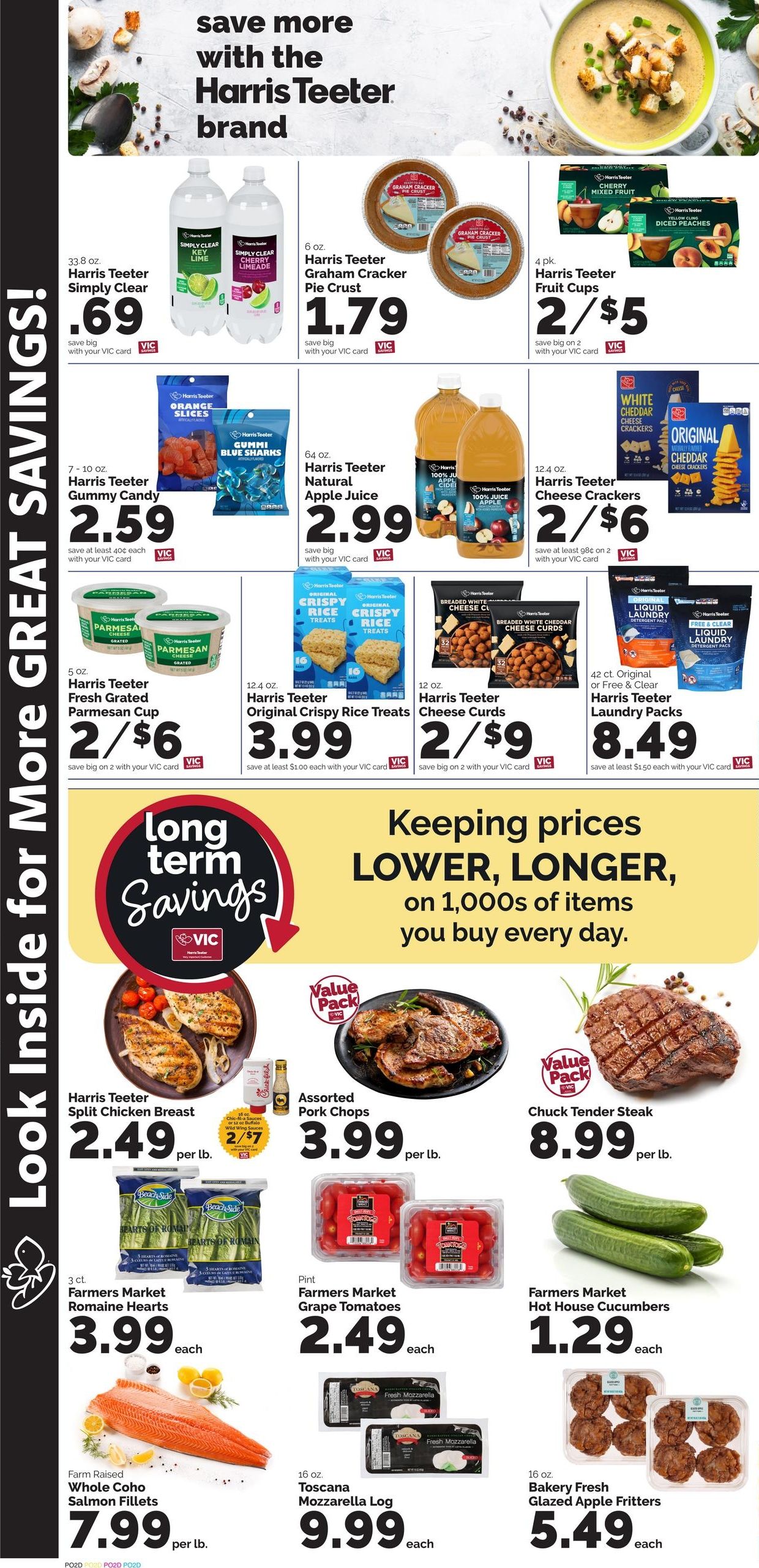 Harris Teeter (Bethany Beach–Millsboro Area, DE–MD) Weekly Ad August 26 - September 1, 2026