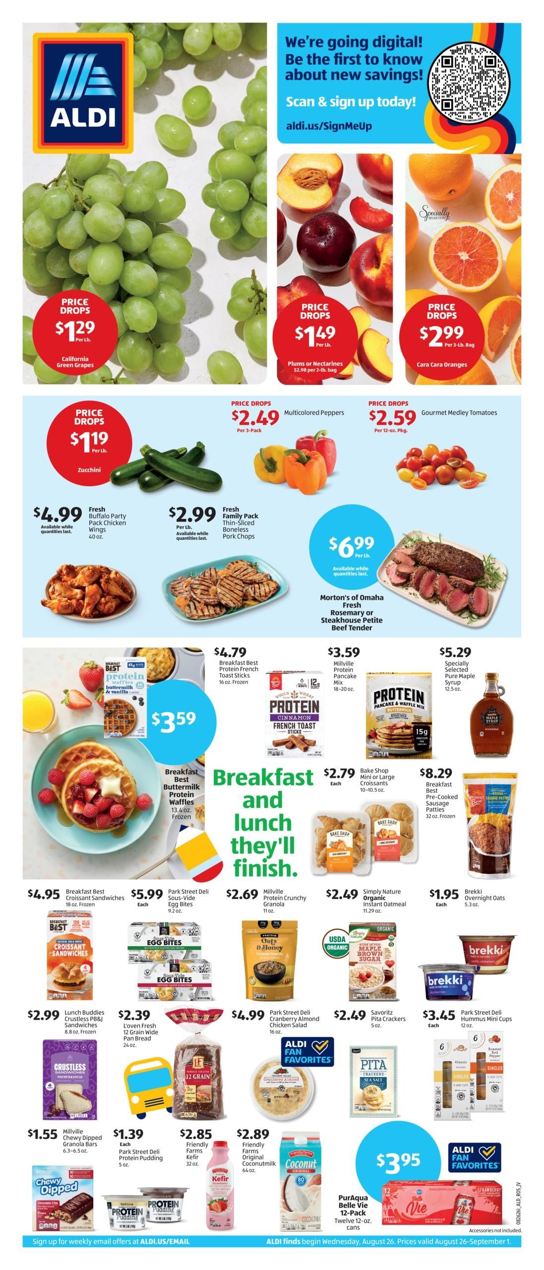 ALDI (Deer Park Area, TX) Weekly Ad August 26 - September 1, 2026