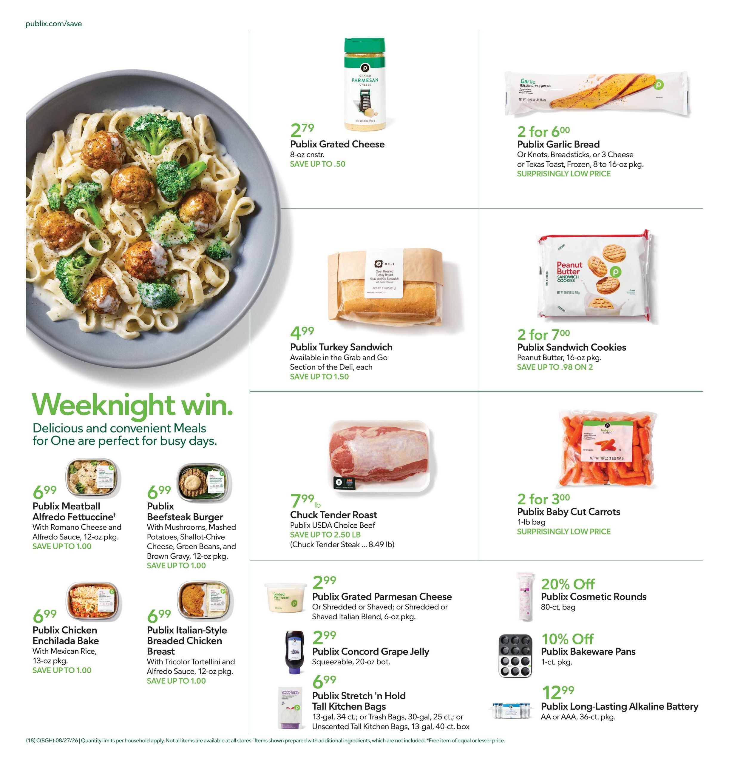 Publix (Loris Area, SC) Weekly Ad August 26 - September 1, 2026