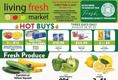 Living Fresh Market Weekly Ad August 26 - September 1, 2026