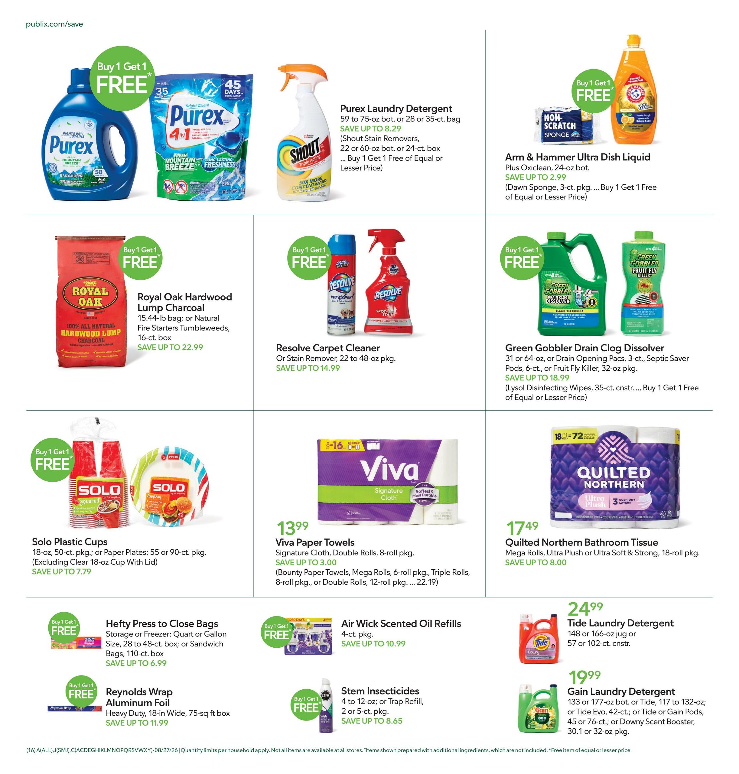 Publix (Richmond–Burkeville Area, VA) Weekly Ad August 26 - September 1, 2026