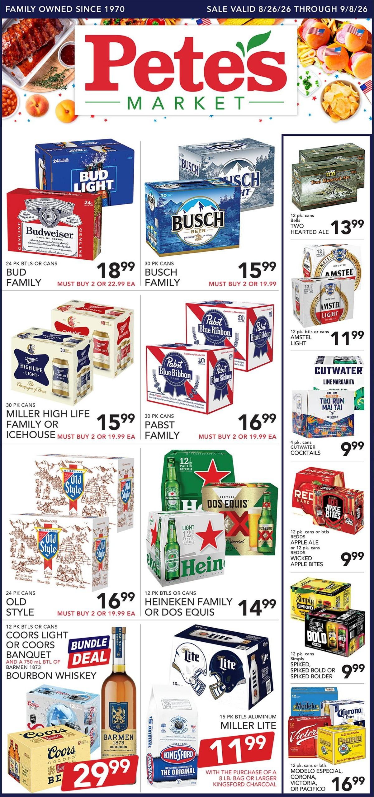 Pete's Fresh Market (Downers Grove-Roselle Area, IL) Weekly Ad August 26 - September 1, 2026