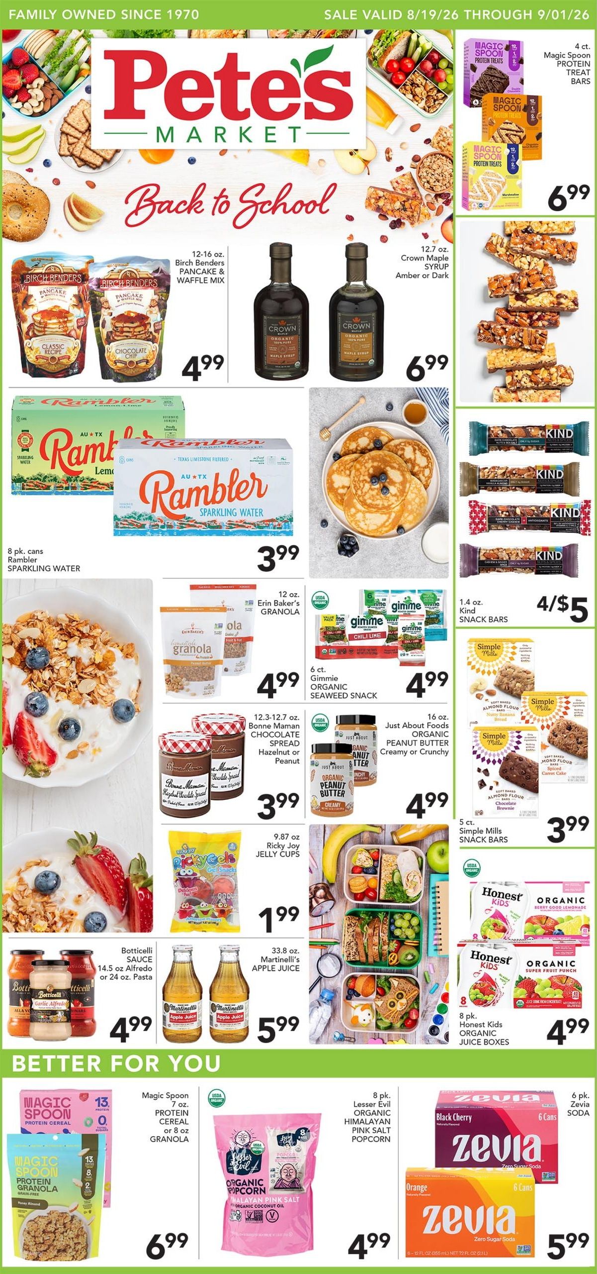 Pete's Fresh Market (Bedford Park Area, IL) Weekly Ad August 26 - September 1, 2026