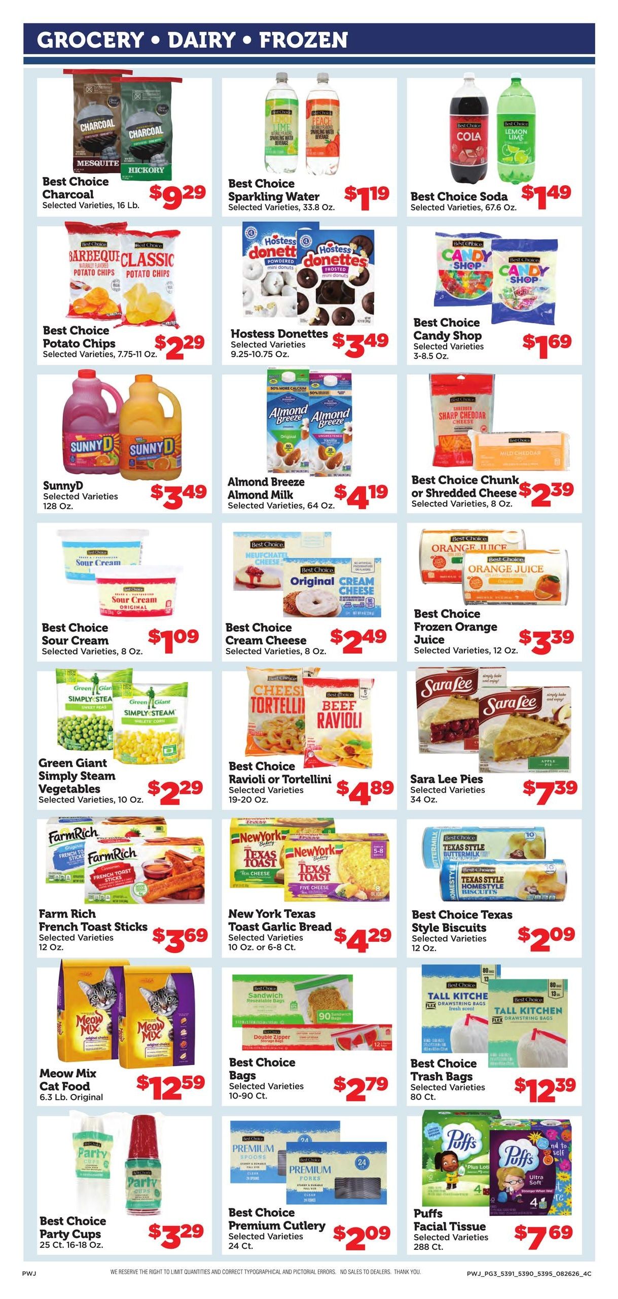 Piggly Wiggly JP Weekly Ad August 26 - September 1, 2026