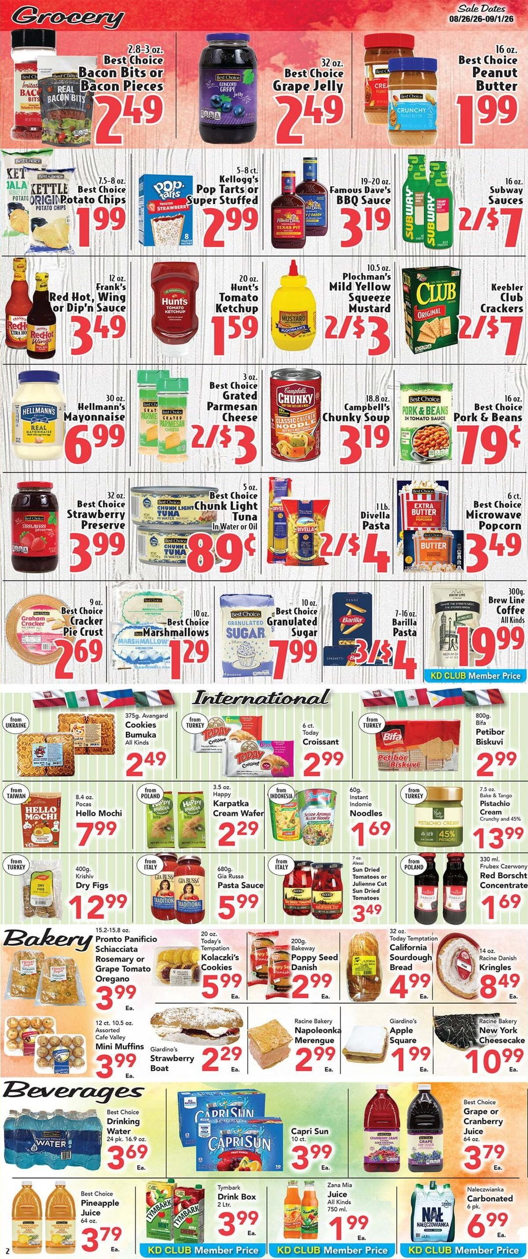 Eurofresh Market Weekly Ad August 26 - September 1, 2026