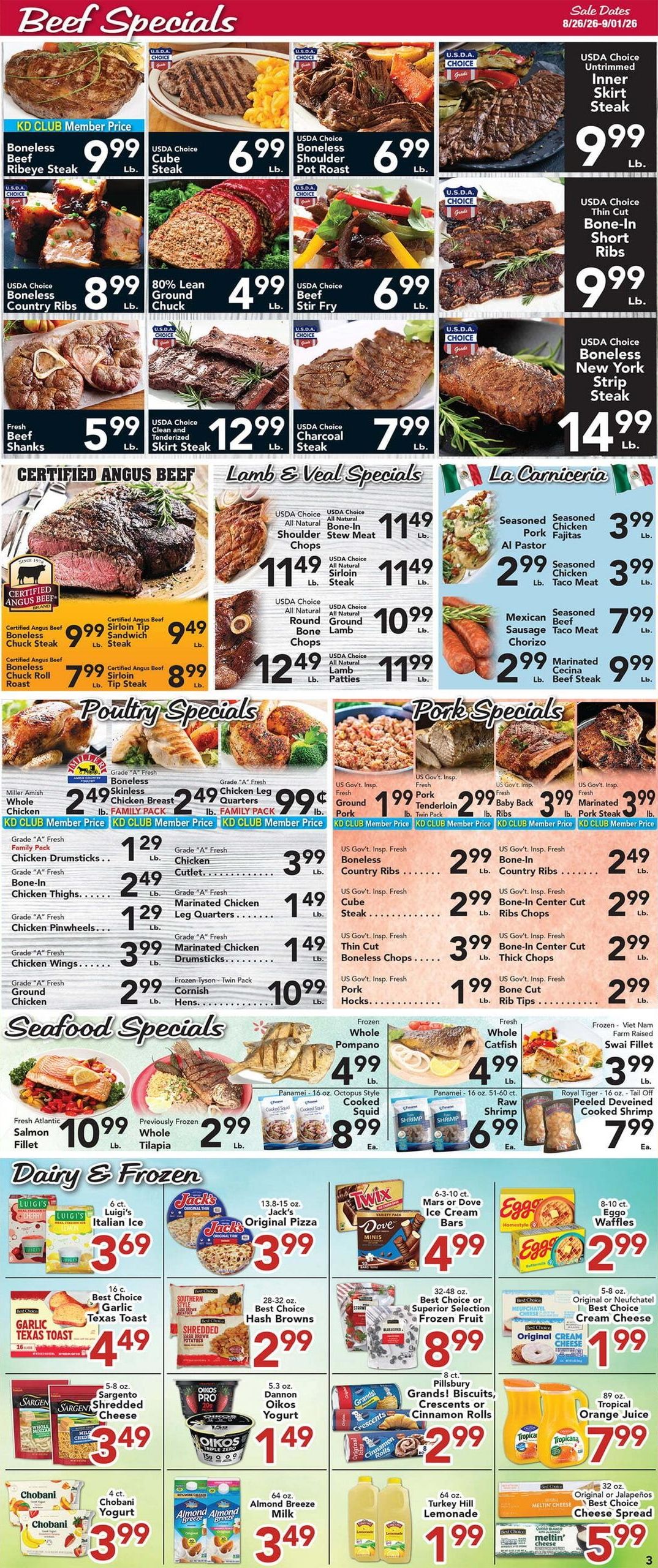 Eurofresh Market Weekly Ad August 26 - September 1, 2026